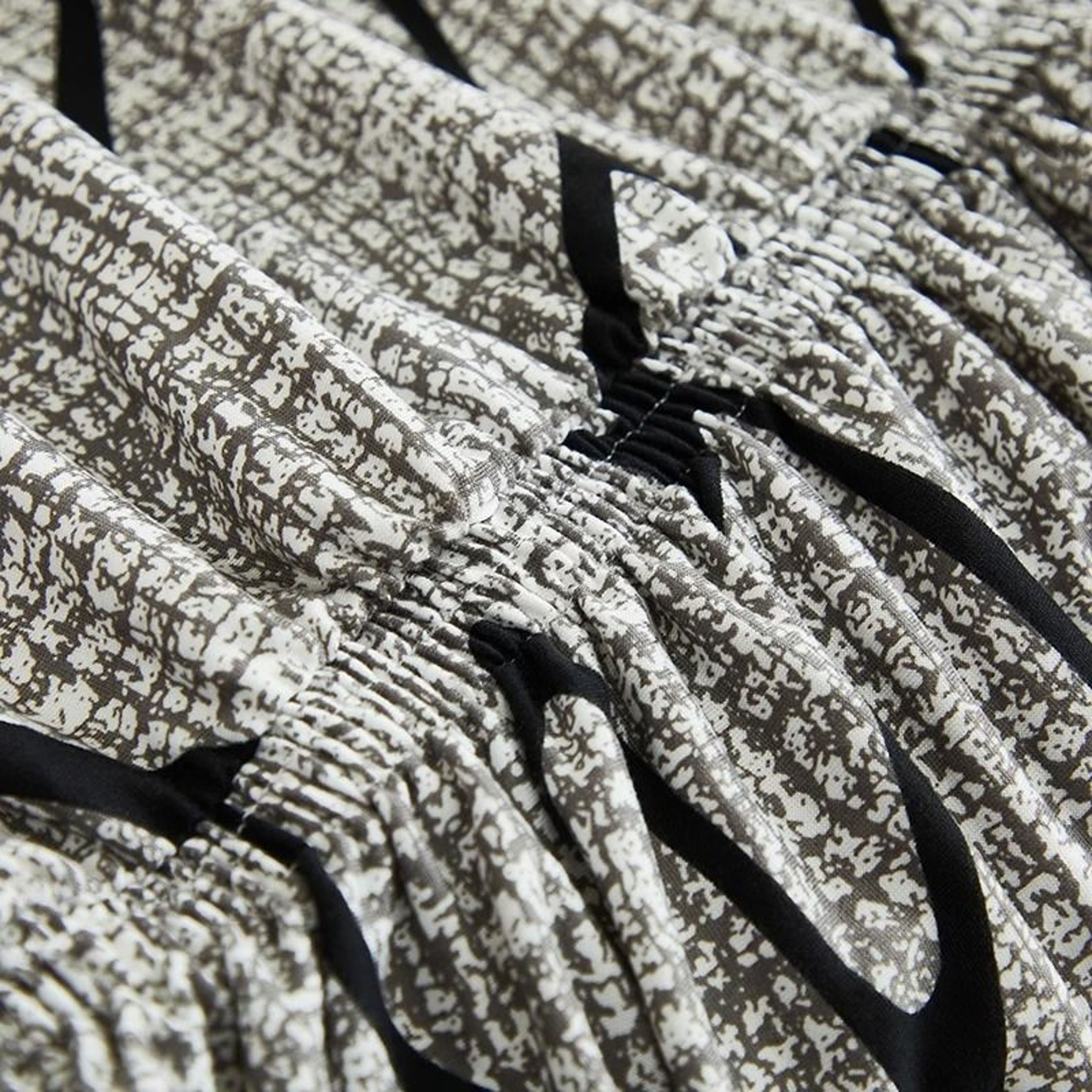 Printed Full Coverage Elastic Sofa Cover With Skirt Decorative Stretch Couch Slipcover 3