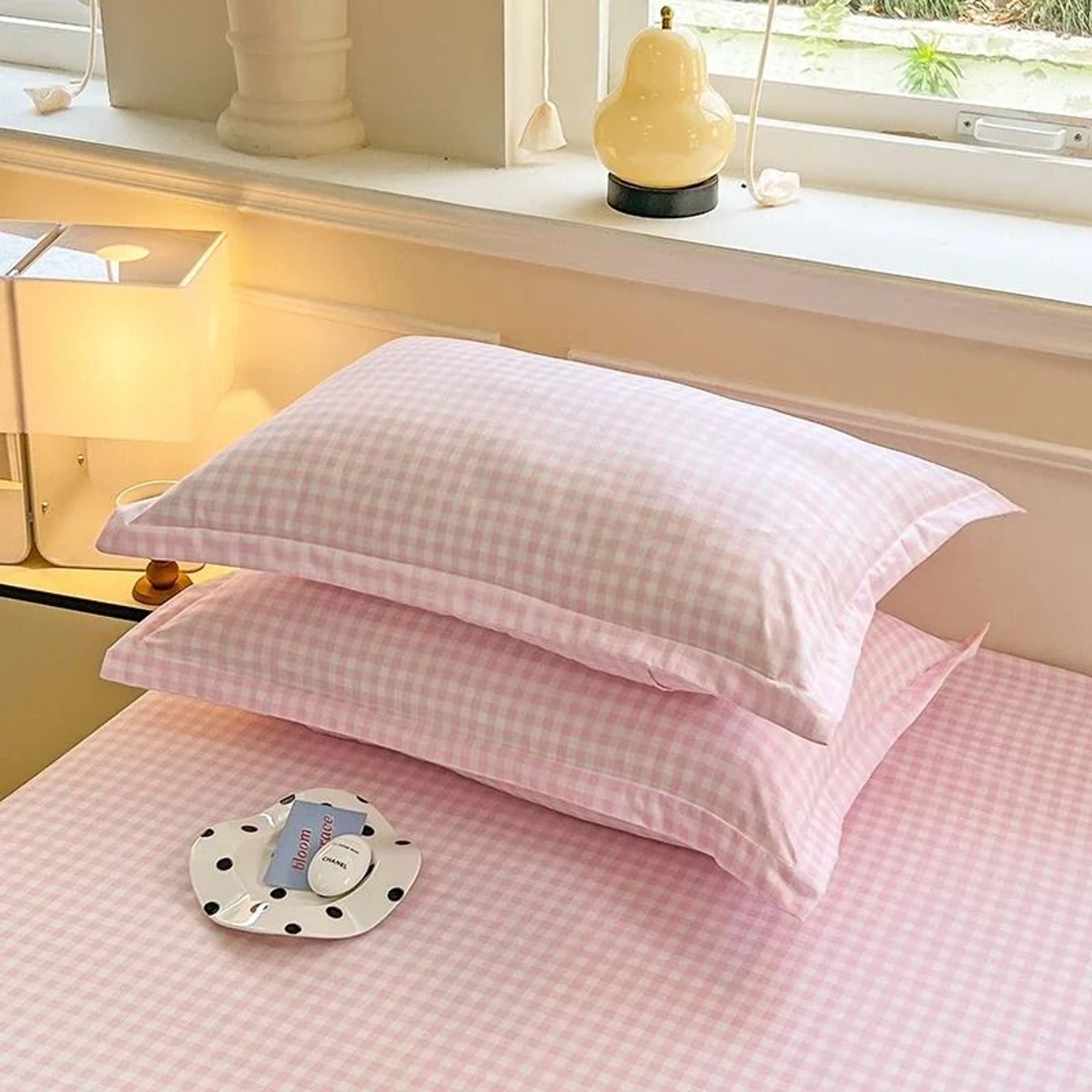 2 PCS Colorful Stripe Envelope Pillowcases Nordic Sling Style Decorative Pillow Covers 9