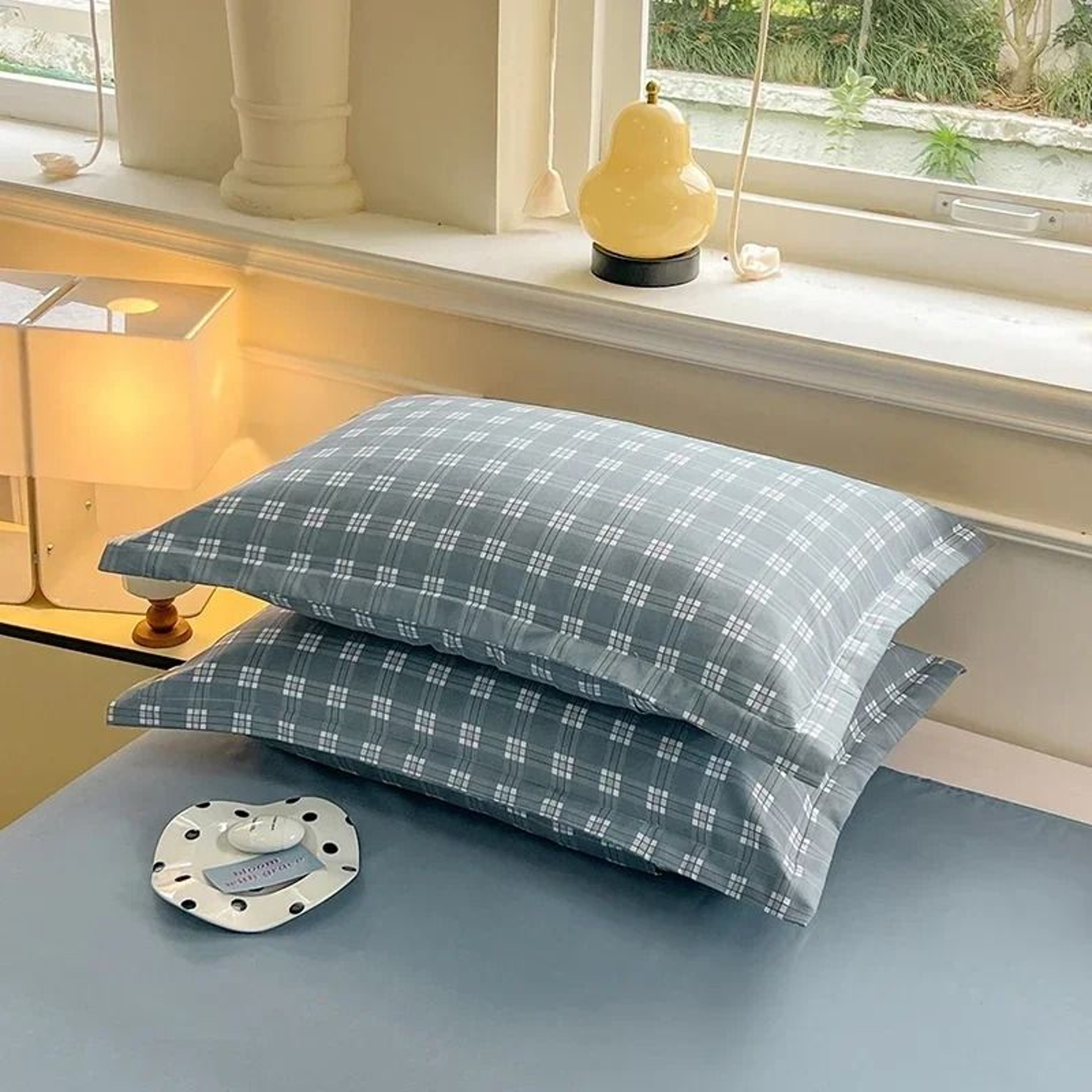 2 PCS Colorful Stripe Envelope Pillowcases Nordic Sling Style Decorative Pillow Covers 4