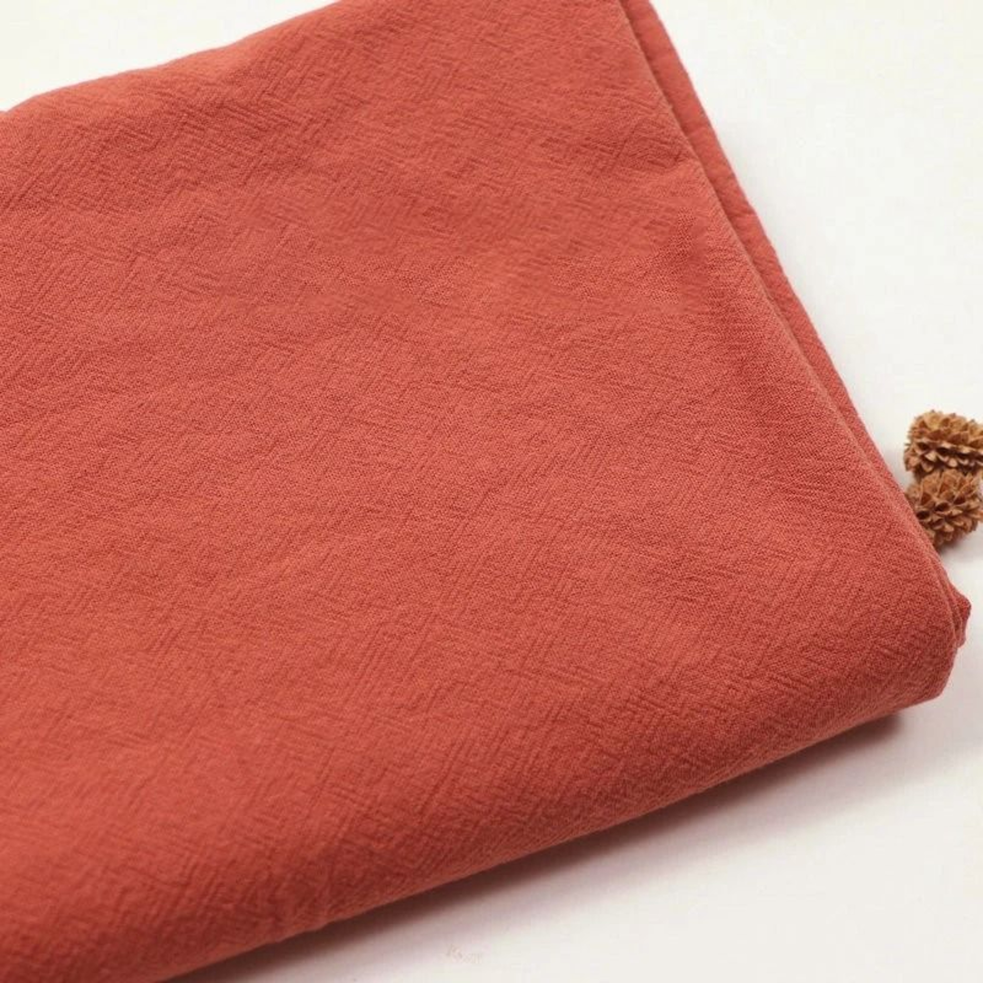 100 Cotton Solid Fabric Material Washable Craft Cloth For Sewing Quilting  Tablecloths 18