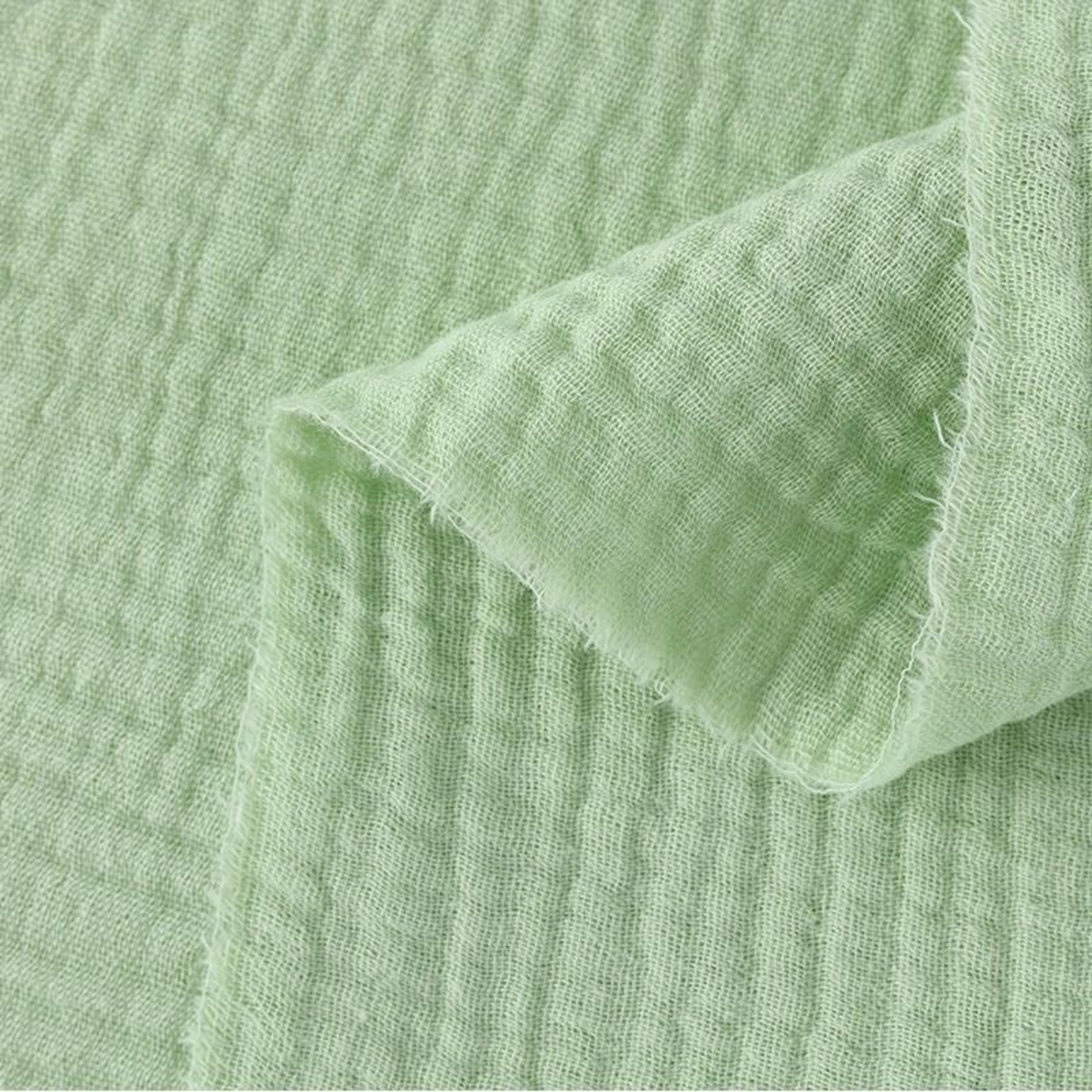 DoubleLayer Gauze Cotton Fabric Soft Cheesecloth Material For Sewing Table Runners  Baby Blankets 13