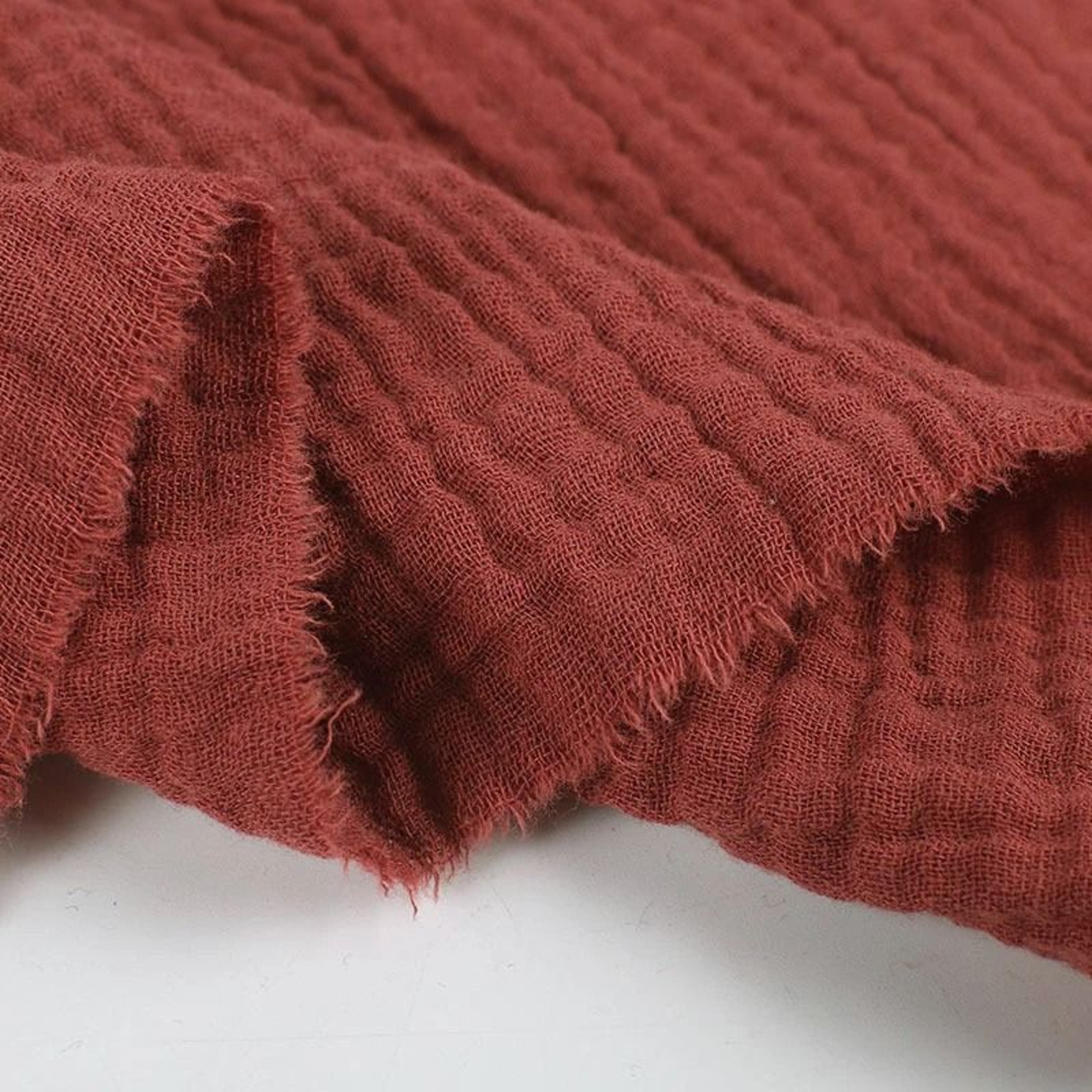 DoubleLayer Gauze Cotton Fabric Soft Cheesecloth Material For Sewing Table Runners  Baby Blankets 10
