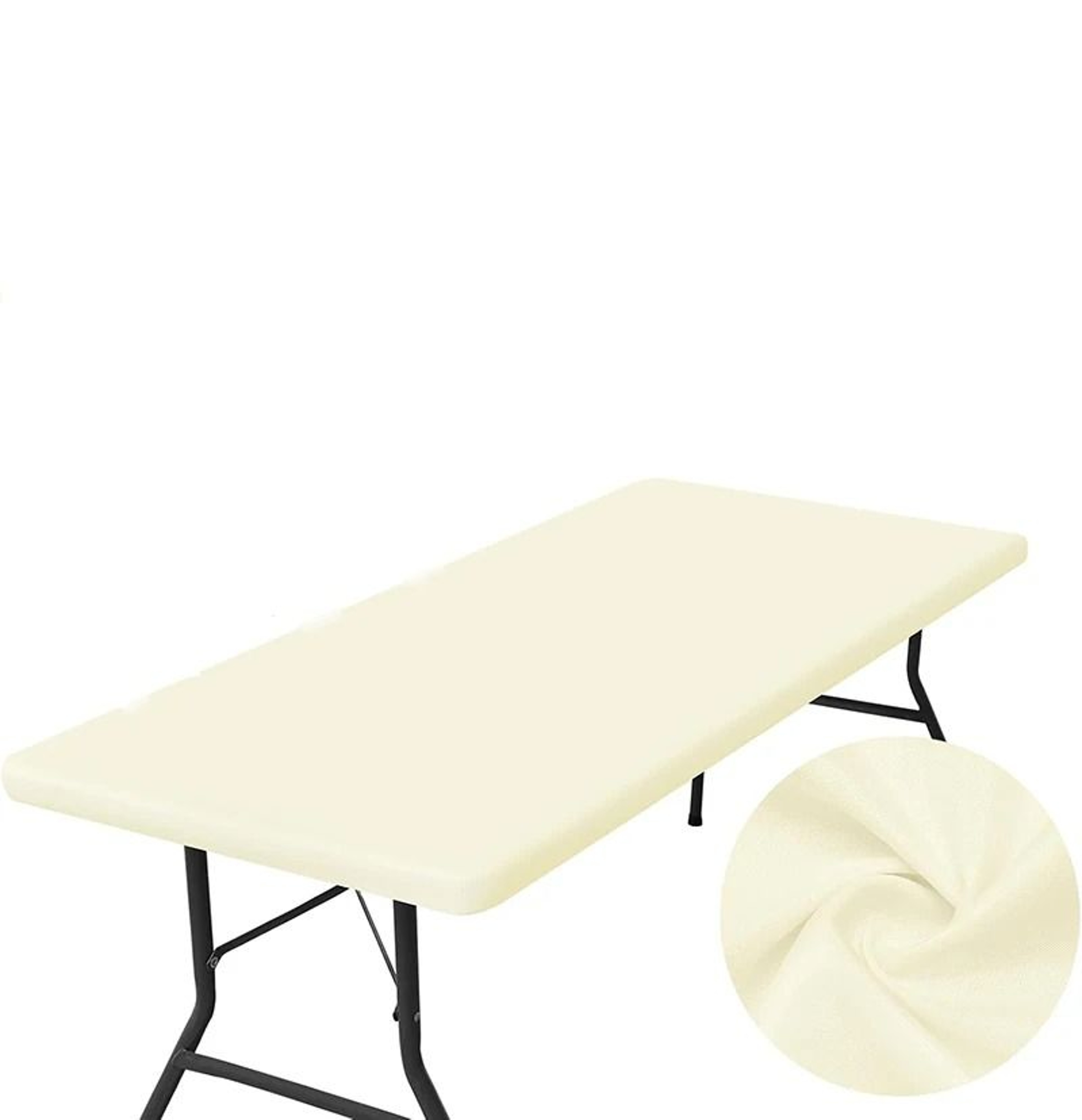 Cocktail Spandex Elastic Fitted Tablecloth Stretch Rectangular Table Cover For Kitchen  Weddings 14