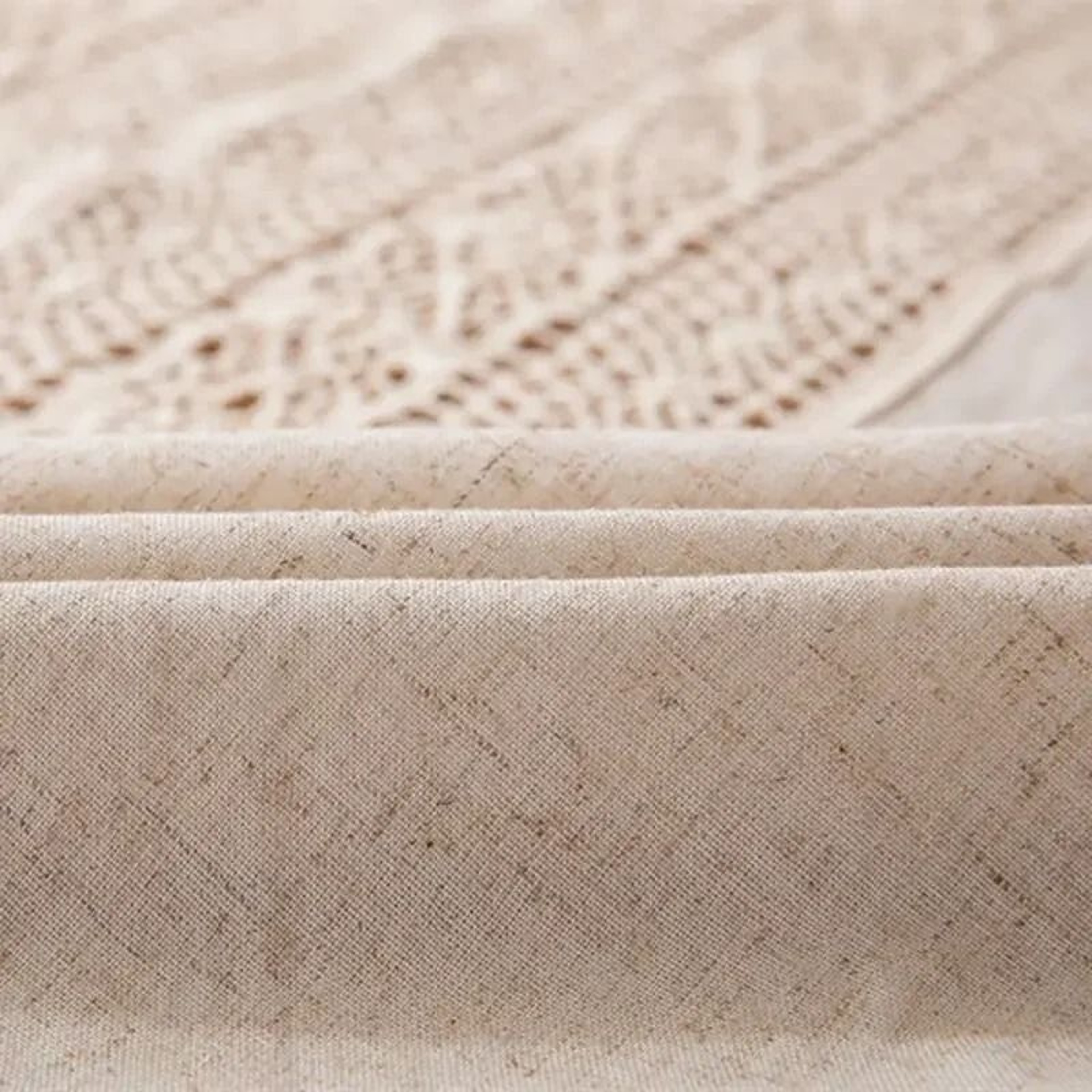 Rustic Farmhouse Hollow Splicing Tassel Tablecloth Washable Rectangle Table Cover For Kitchen  Holi 4