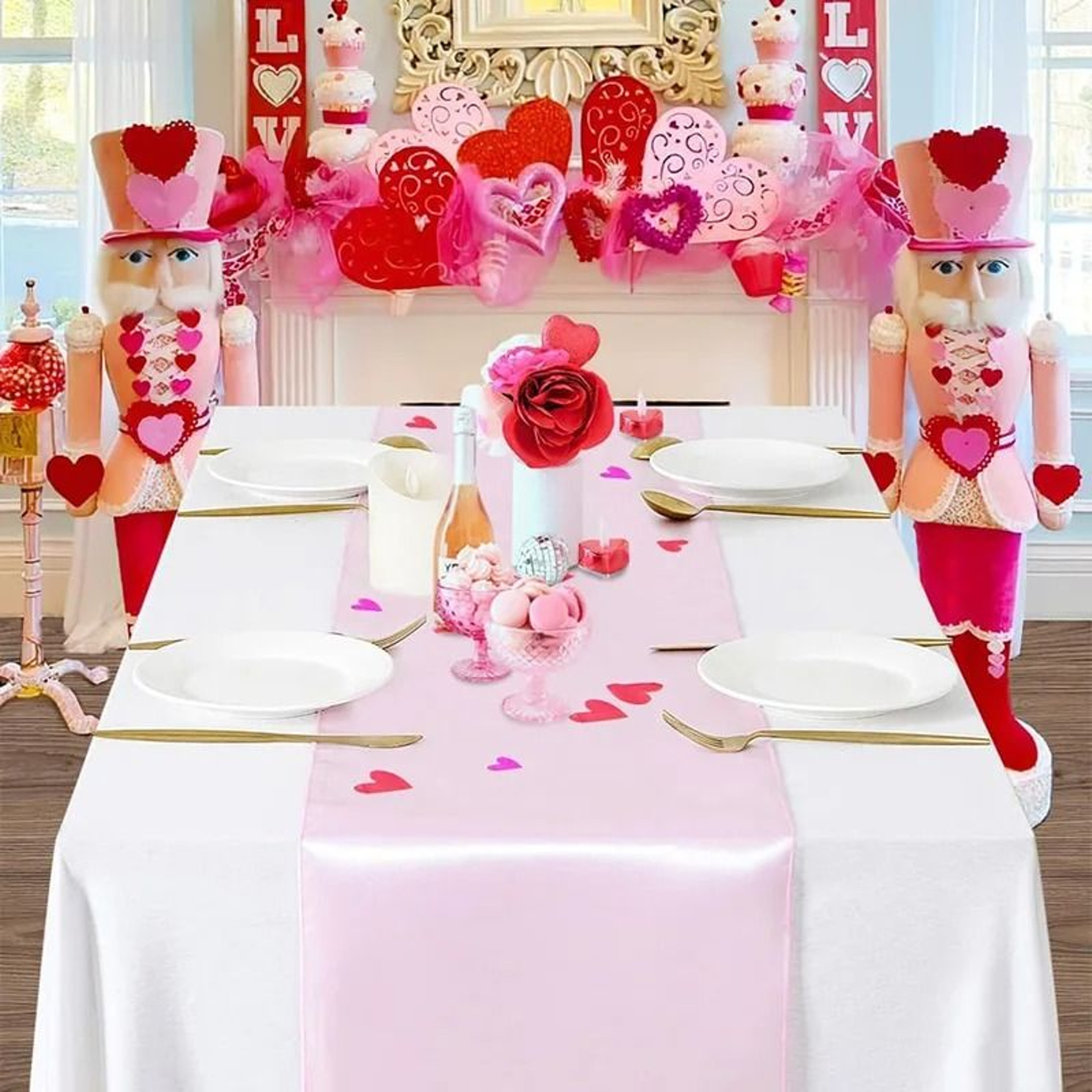 MultiFunctional Satin Table Runner  Silky Scarf Shawl Lustrous Fabric Decor For Wedding Bridal Show 14
