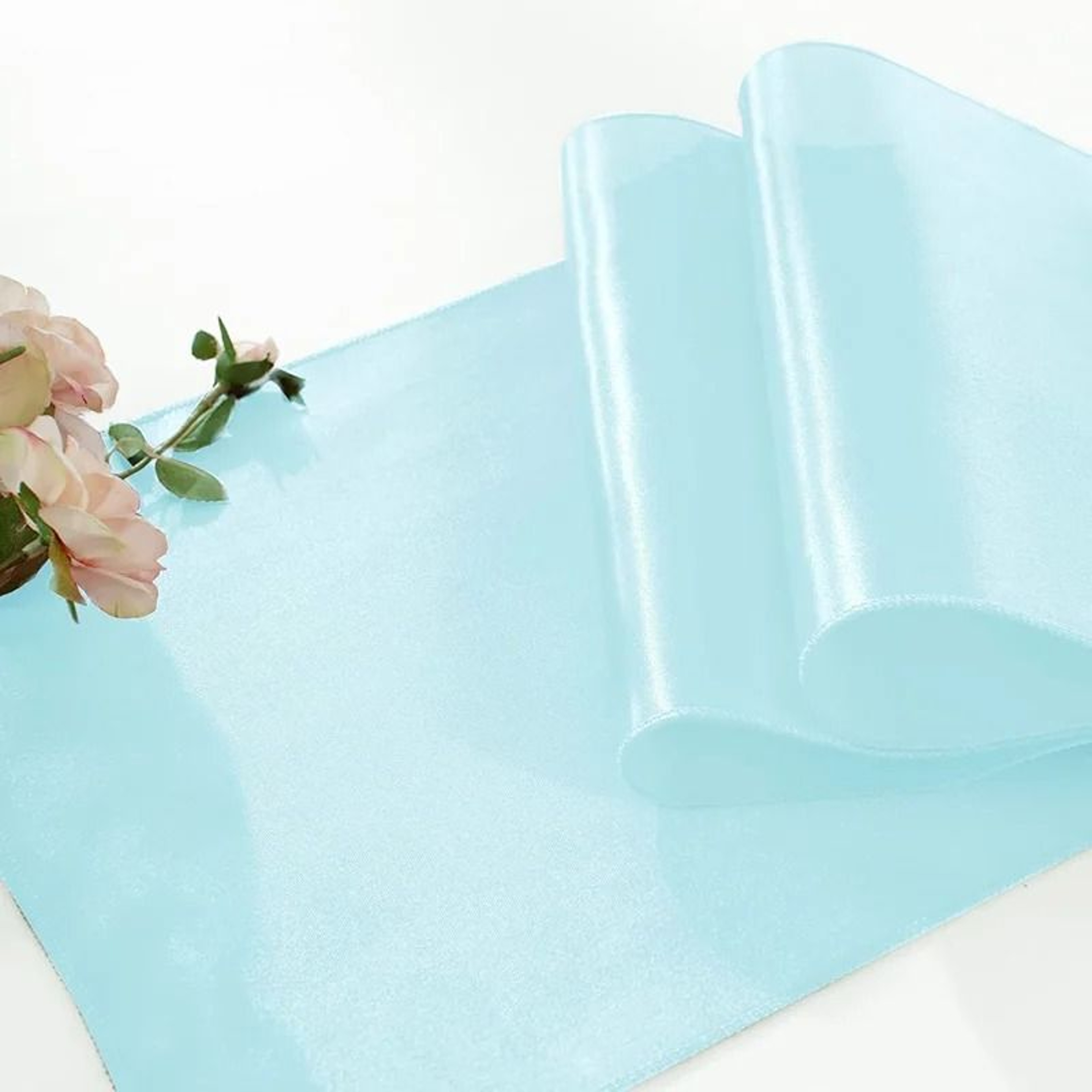 MultiFunctional Satin Table Runner  Silky Scarf Shawl Lustrous Fabric Decor For Wedding Bridal Show 21