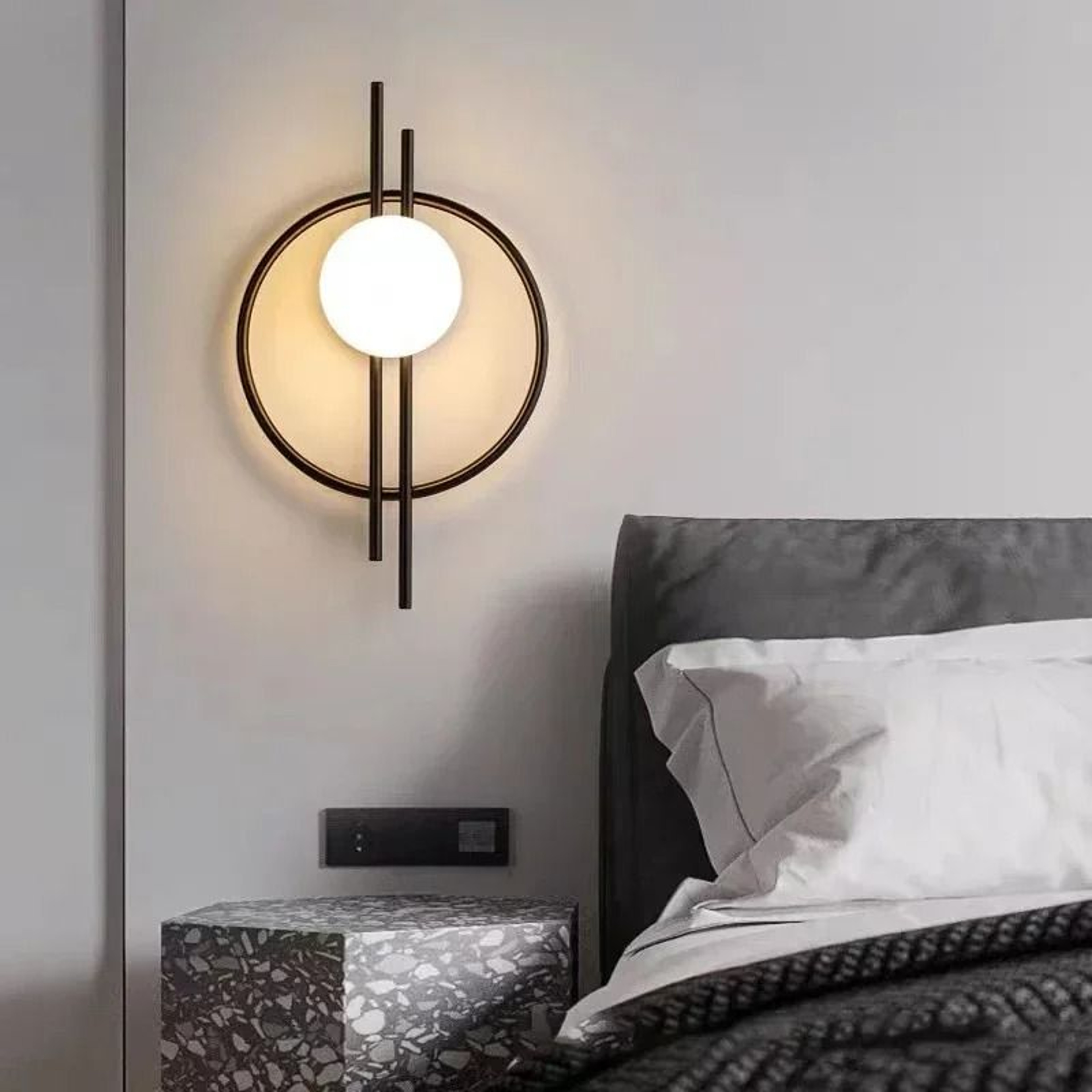 Modern LED Architectural Wall Sconce Lamp Linear Accent Light For Living Room Bedside  TV Backgroun 0