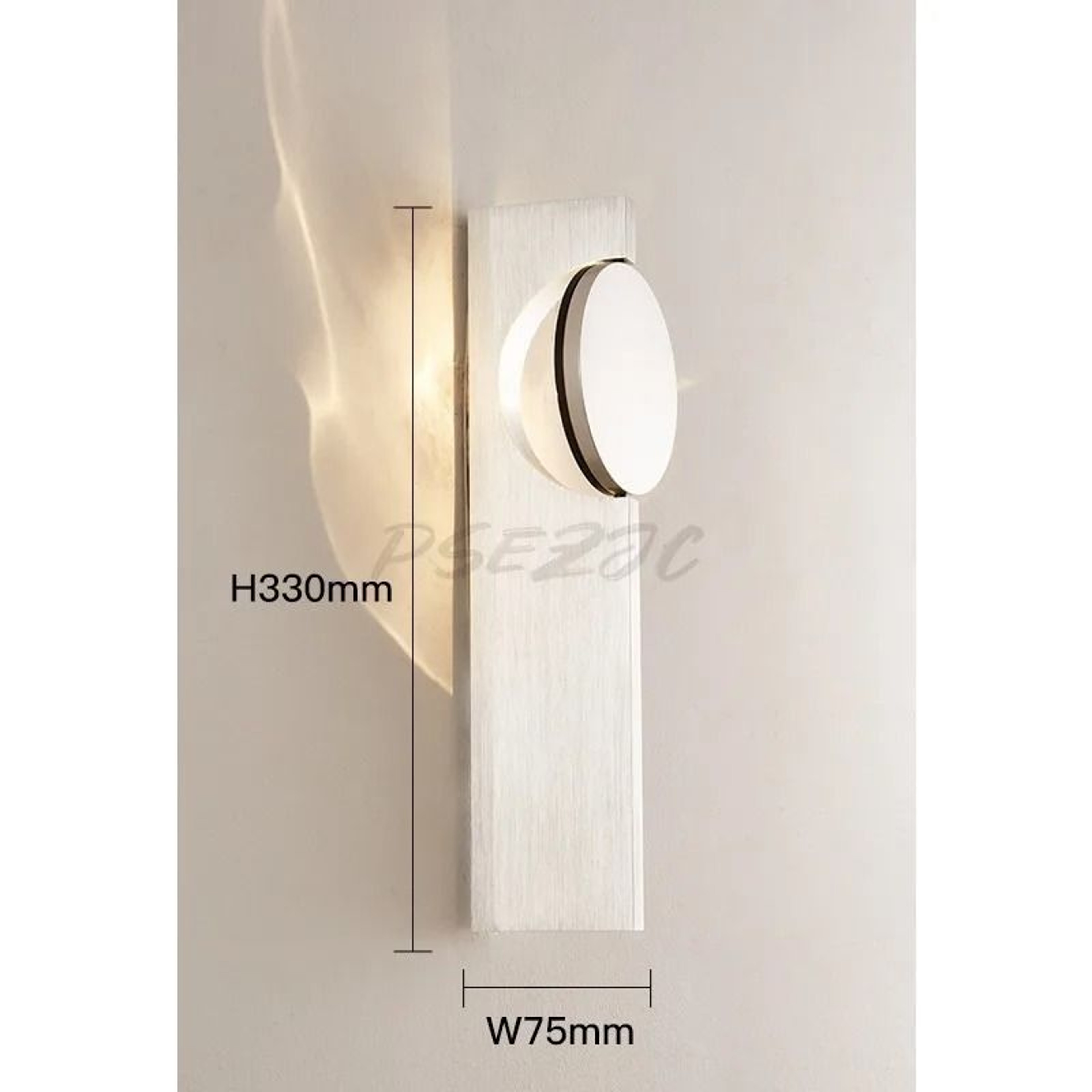 Modern Creative Corrugated Aluminum Corridor LED Wall Lamp 4