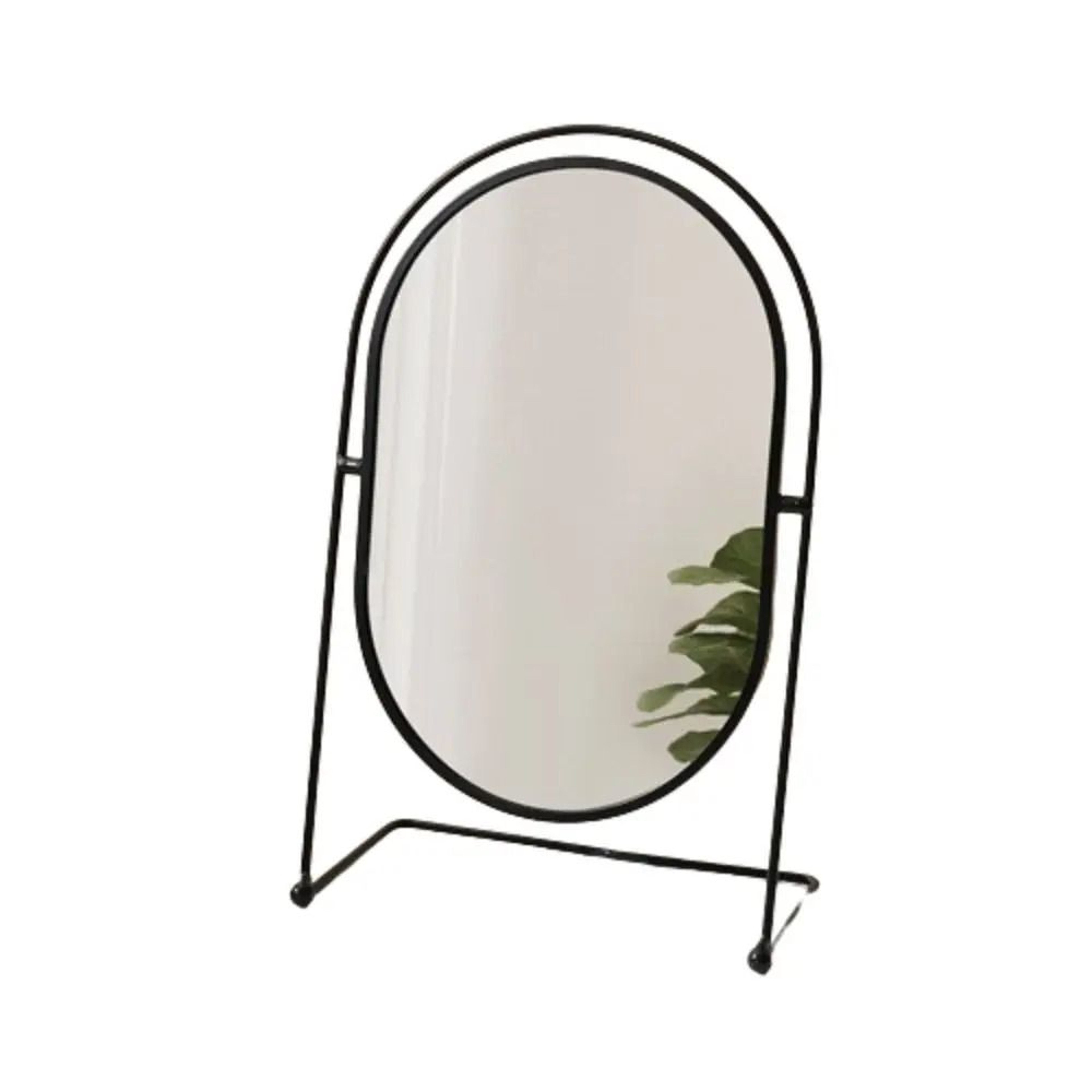 Iron Art Nordic Oval Desktop Vanity Mirror With 360 Swivel Rotation 7