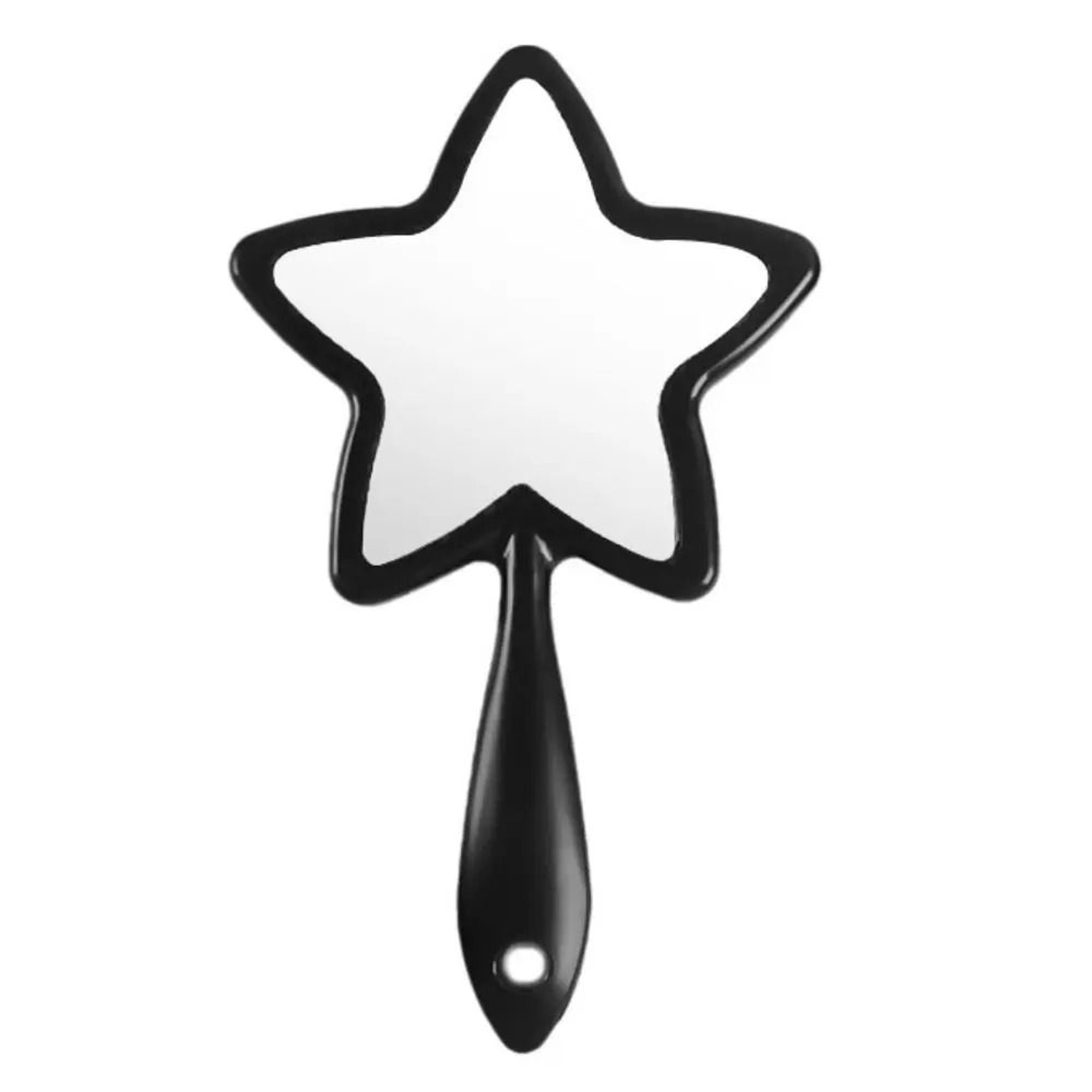 Creative Pentagram Handheld Makeup Mirror With Hanging Hole 7