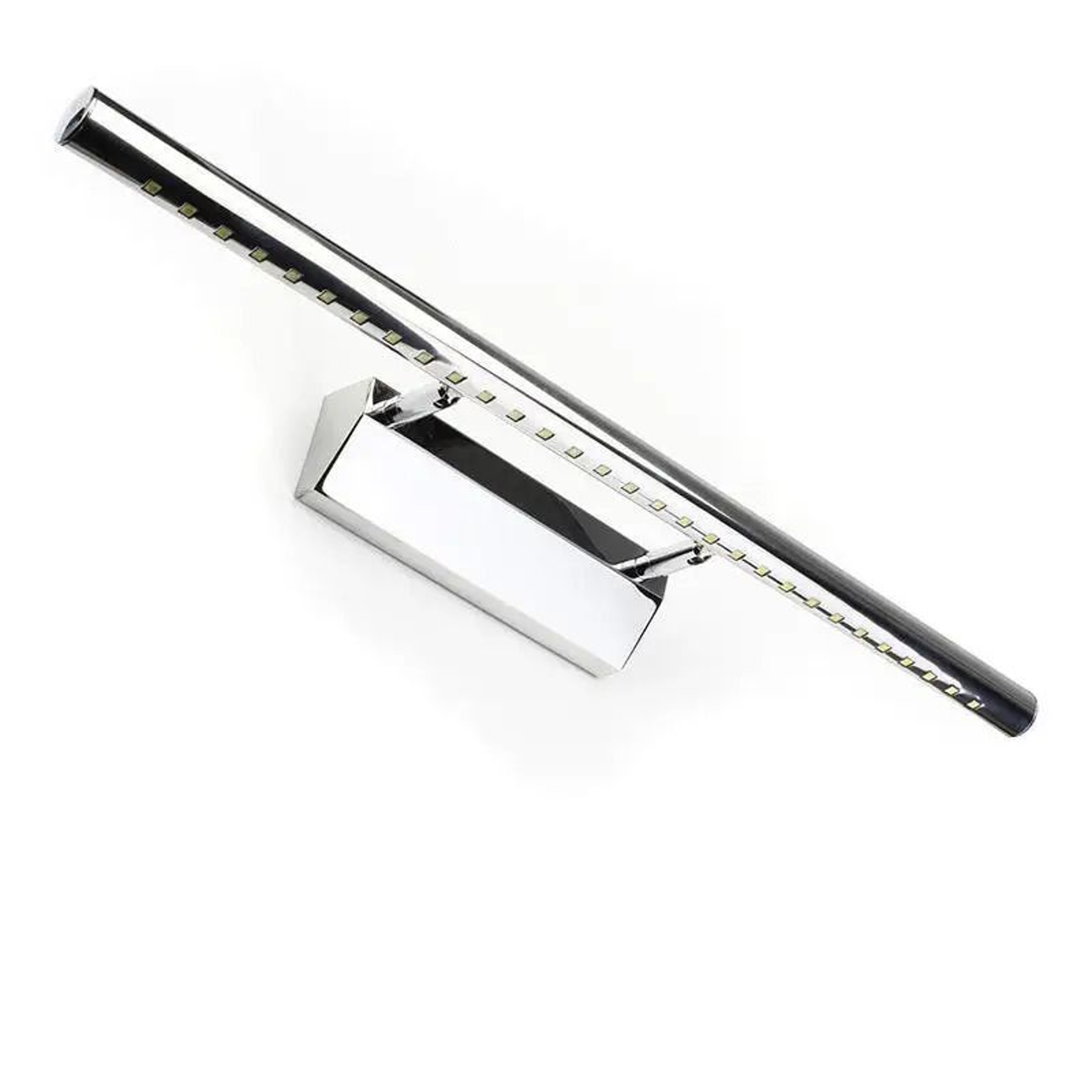 25CM LED Bathroom Mirror Wall Light Fixture  Sconce In Luxury Stainless Steel 5