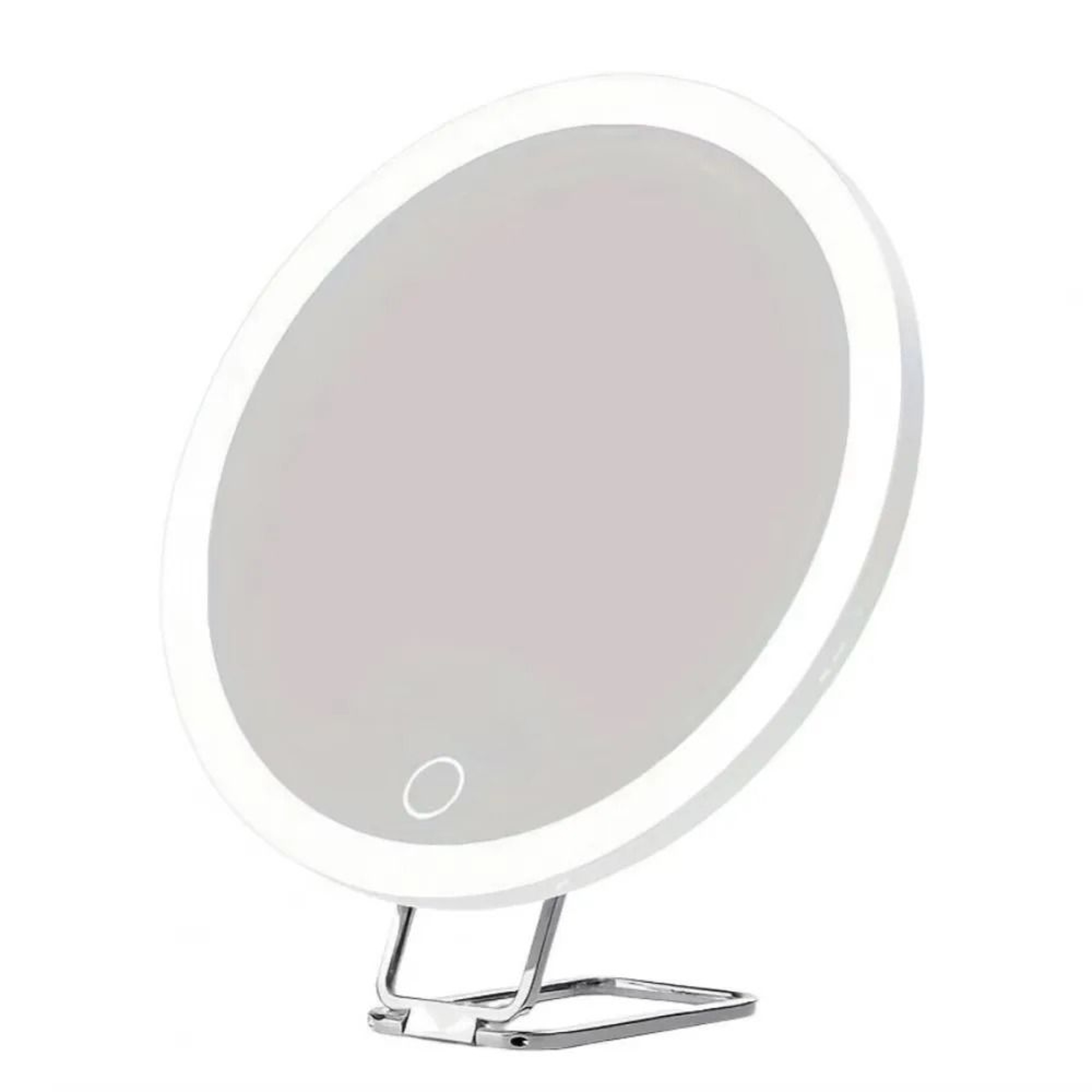 360 Adjustable Foldable LED Makeup Mirror With 3Color Light  Wall Mount 13
