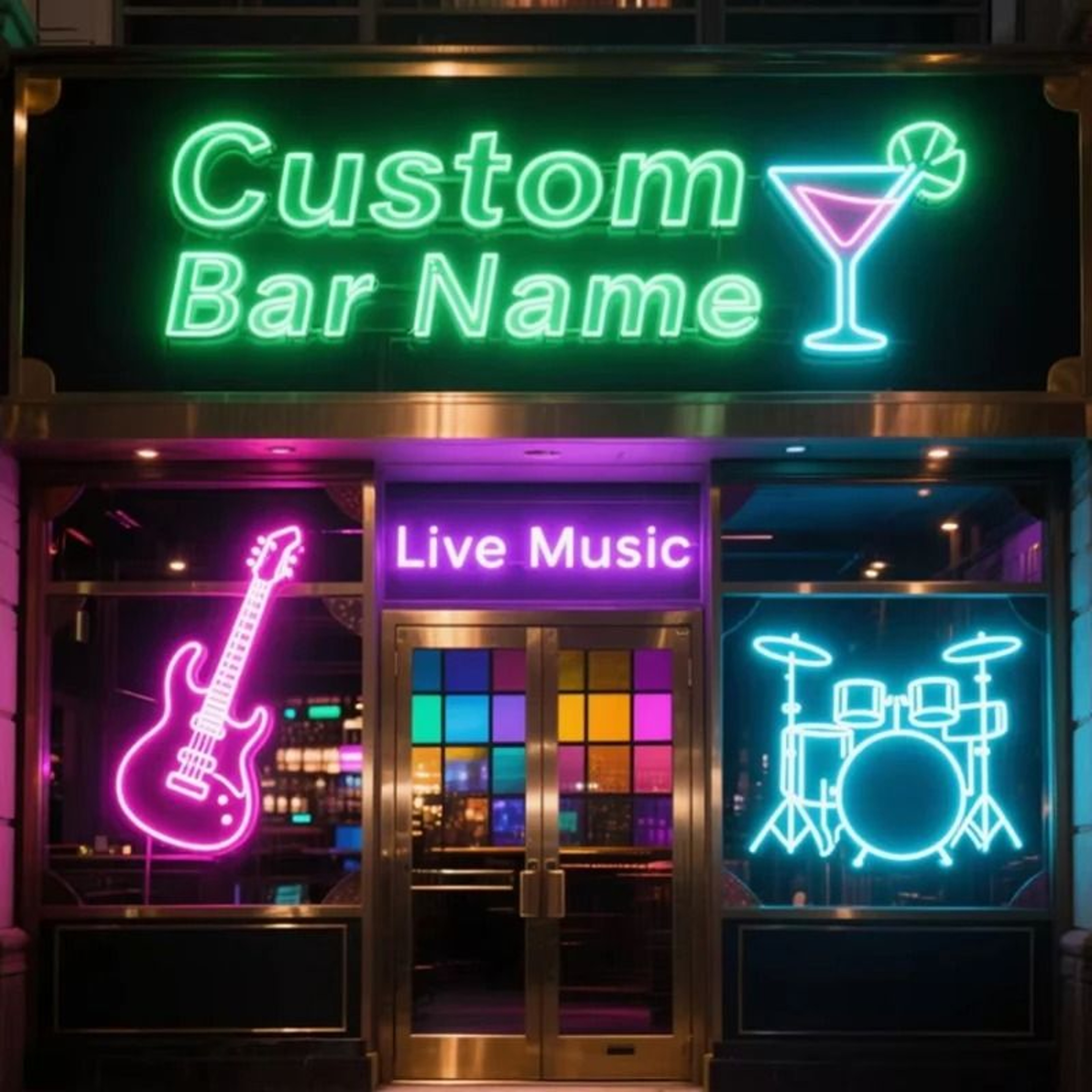 Customized Personalized LED Neon Sign Name Logo  Event Wall Decor 2