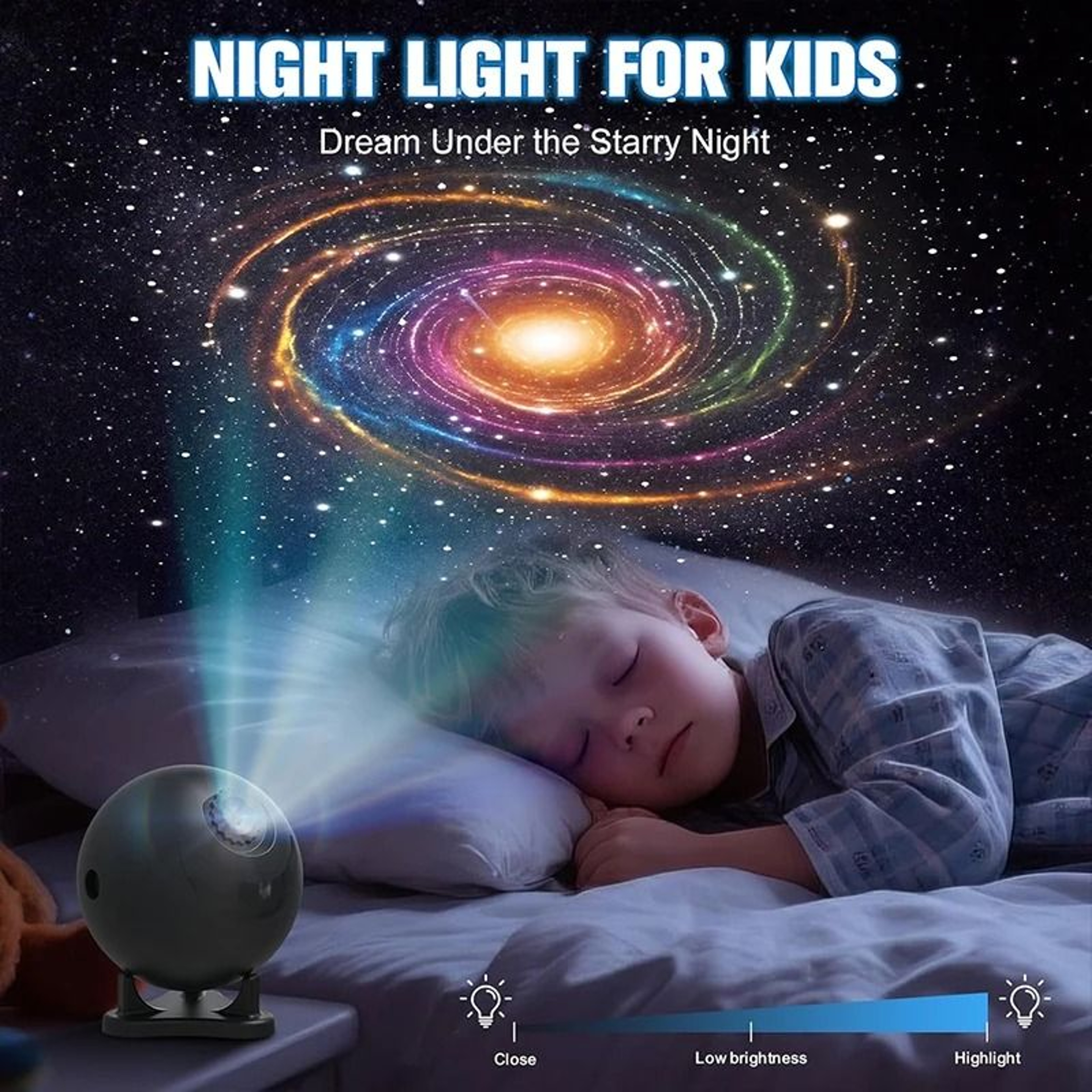 360 Rotating Planetarium Star  Galaxy Projector 12 HD Discs Included 3