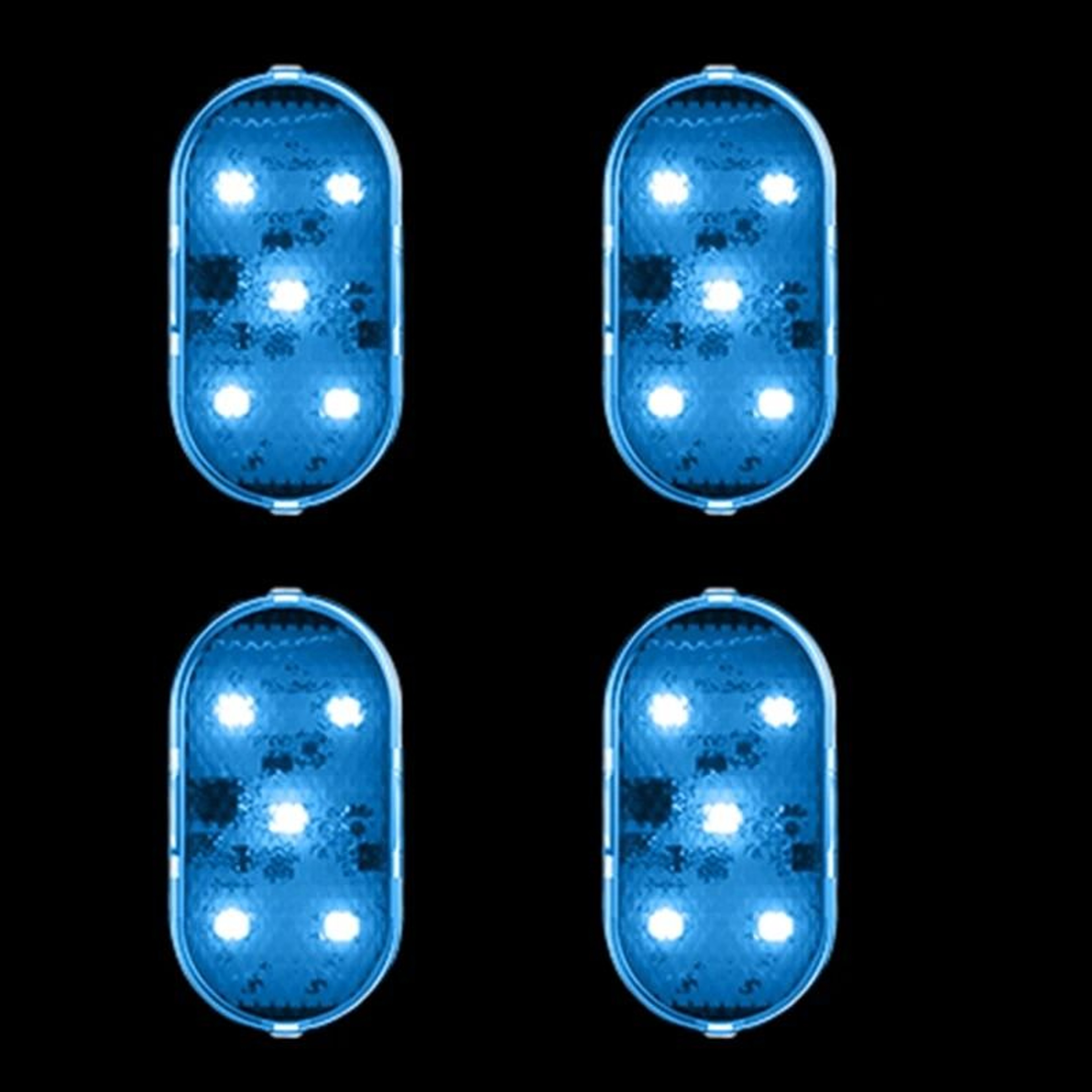 Wireless Magnetic LED Car Door Light Set USB Rechargeable Interior Welcome  Warning Lamp 13
