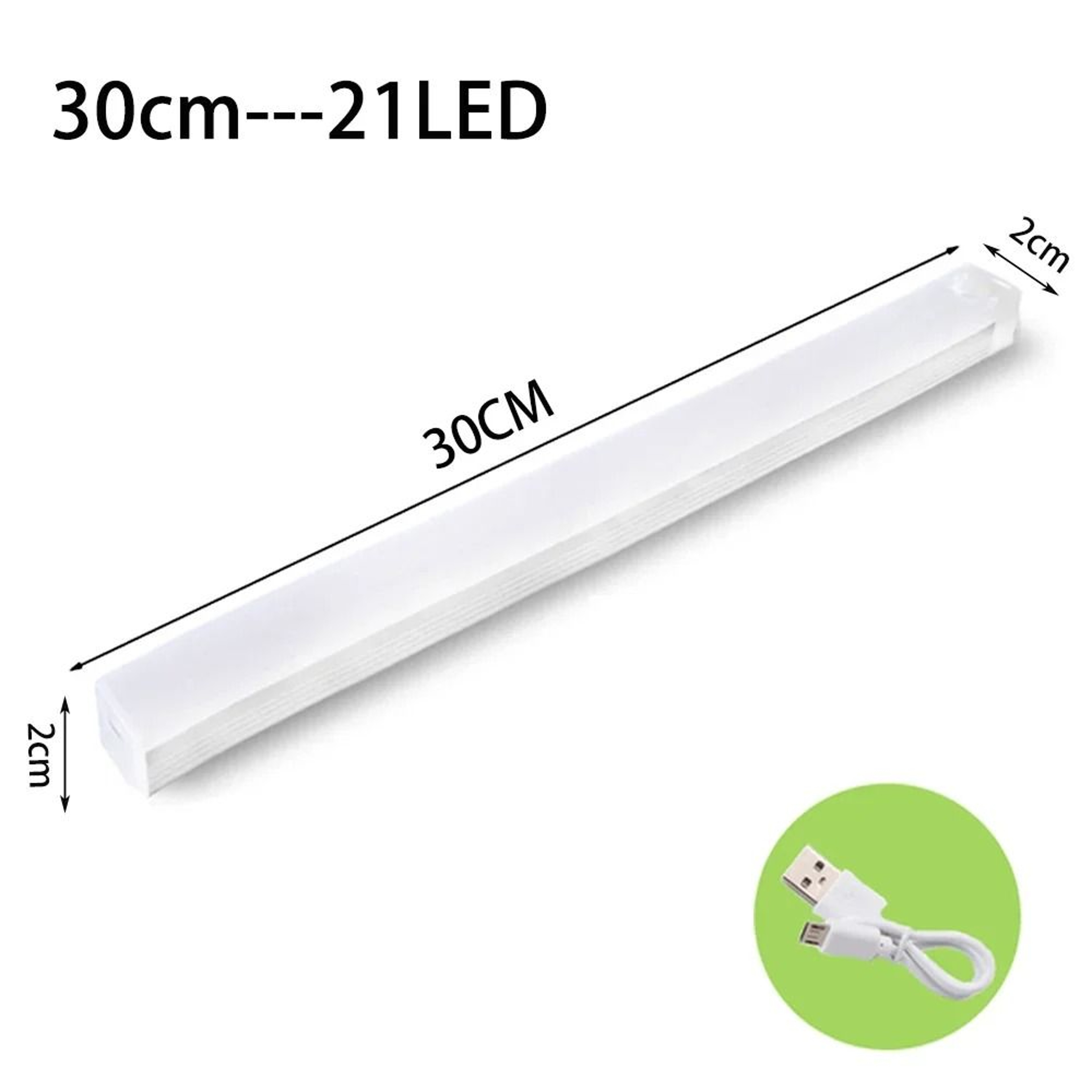 Wireless Motion Sensor LED Night Light TypeC Rechargeable Cabinet  Staircase Light 6