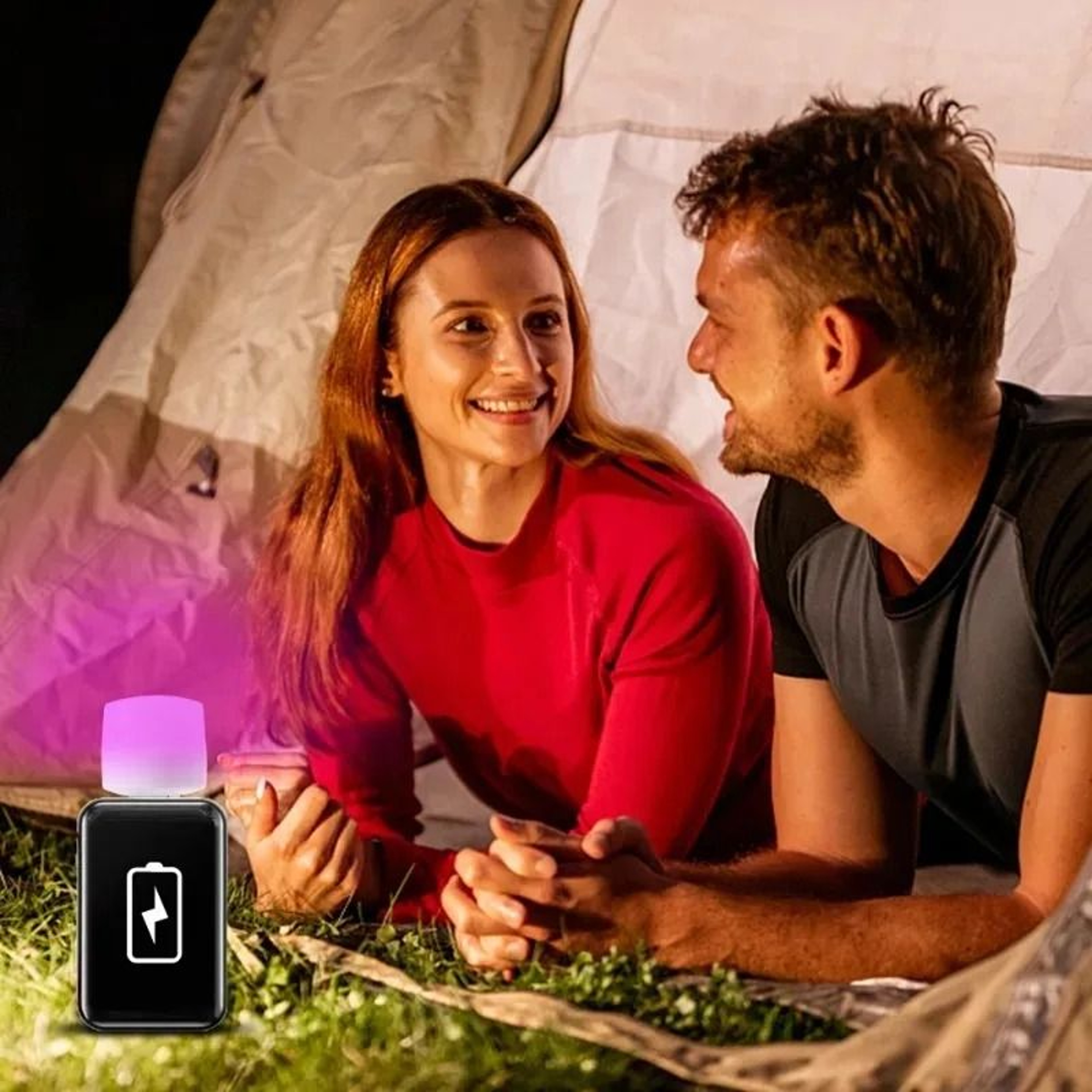 Mini USB Plugin LED Night Light EyeProtection Compact Book  Power Bank Lamp 3