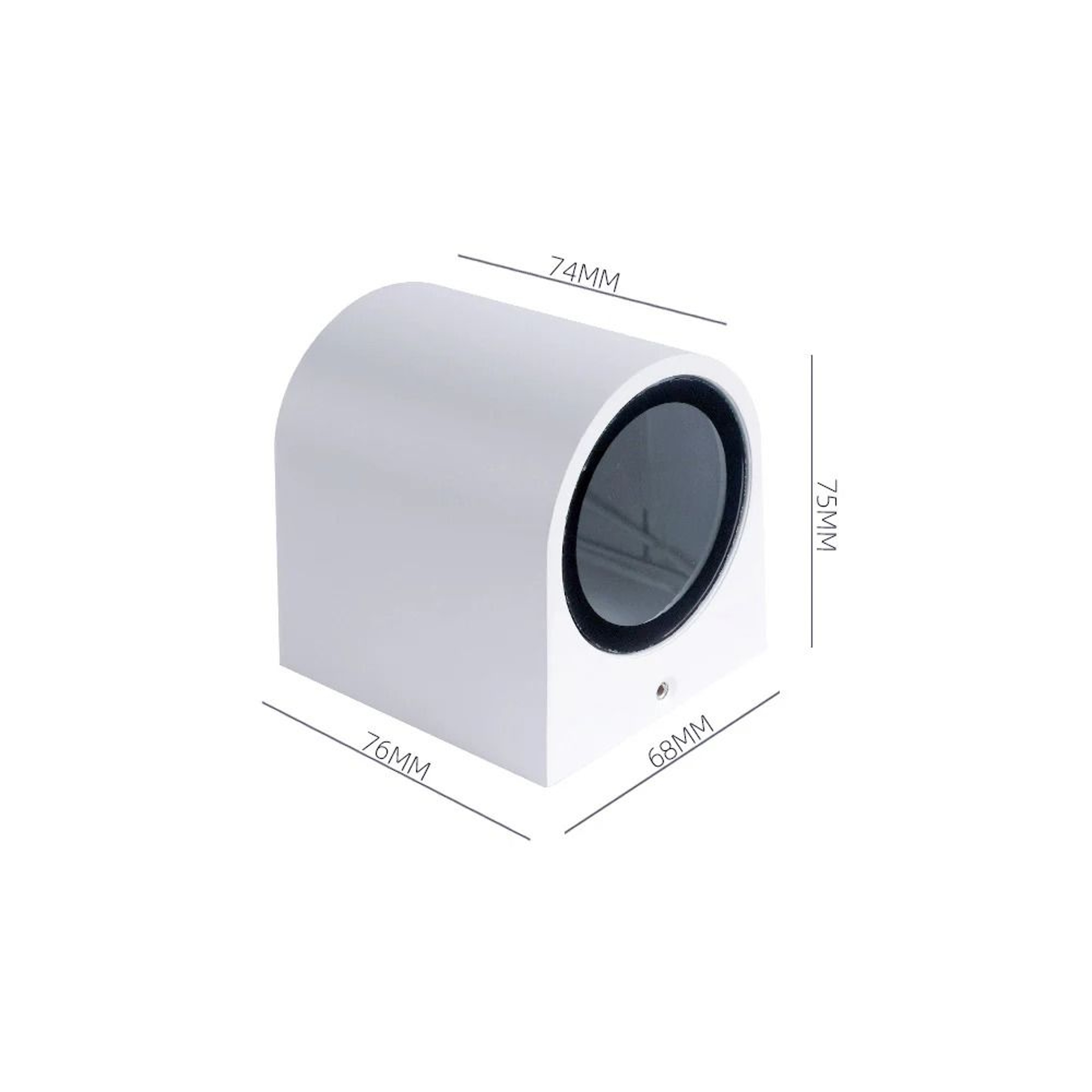 Outdoor Waterproof IP65 DualHead LED Up Down Wall Sconce GU10 AC85265V Light 7