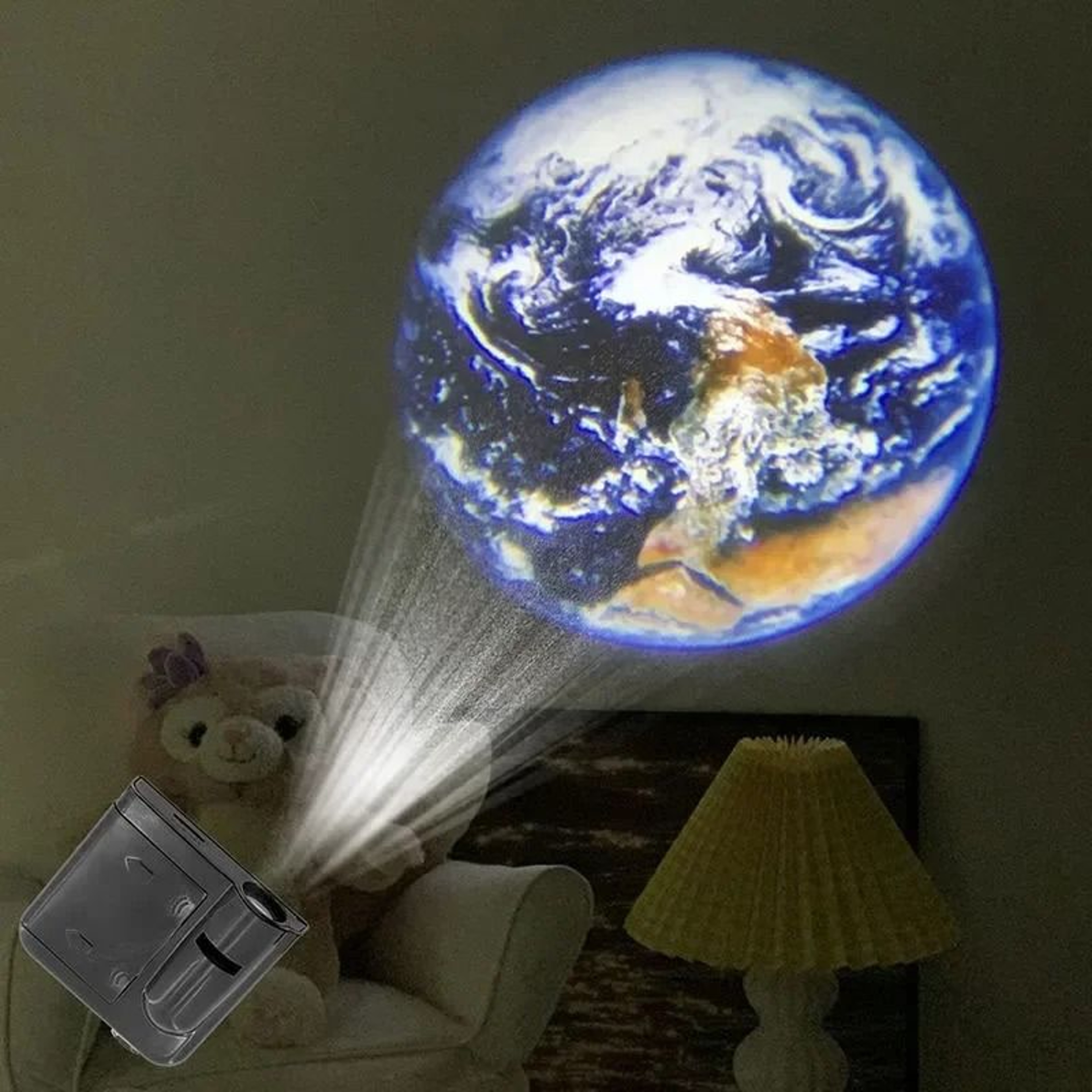 Fantasy Moon  Galaxy Wall Projection Night Light Background Photo Prop  Bedroom Decor 5