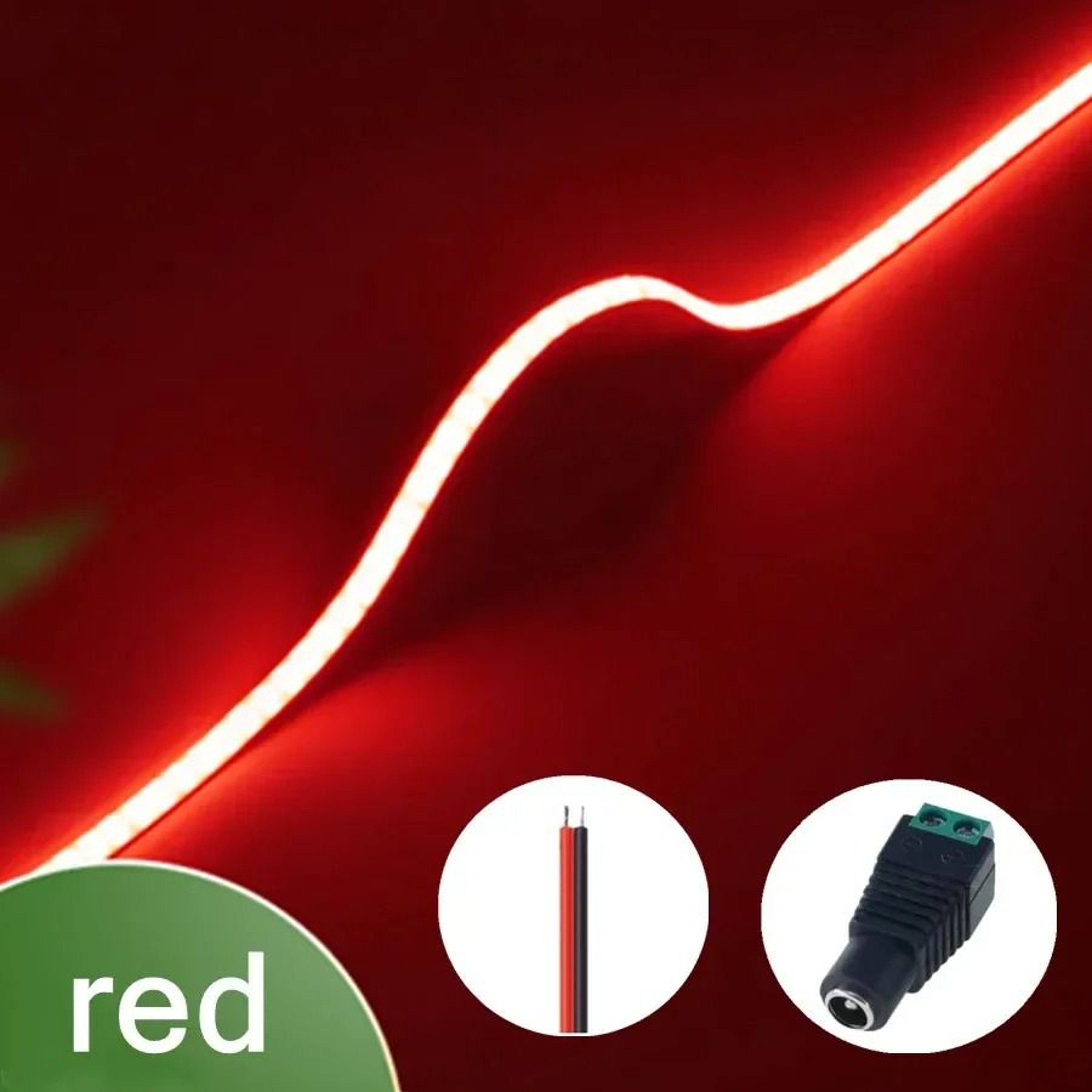 3mm UltraThin COB LED Strip Light 12V HighDensity Dimmable Linear Lighting For DIY Decor 10