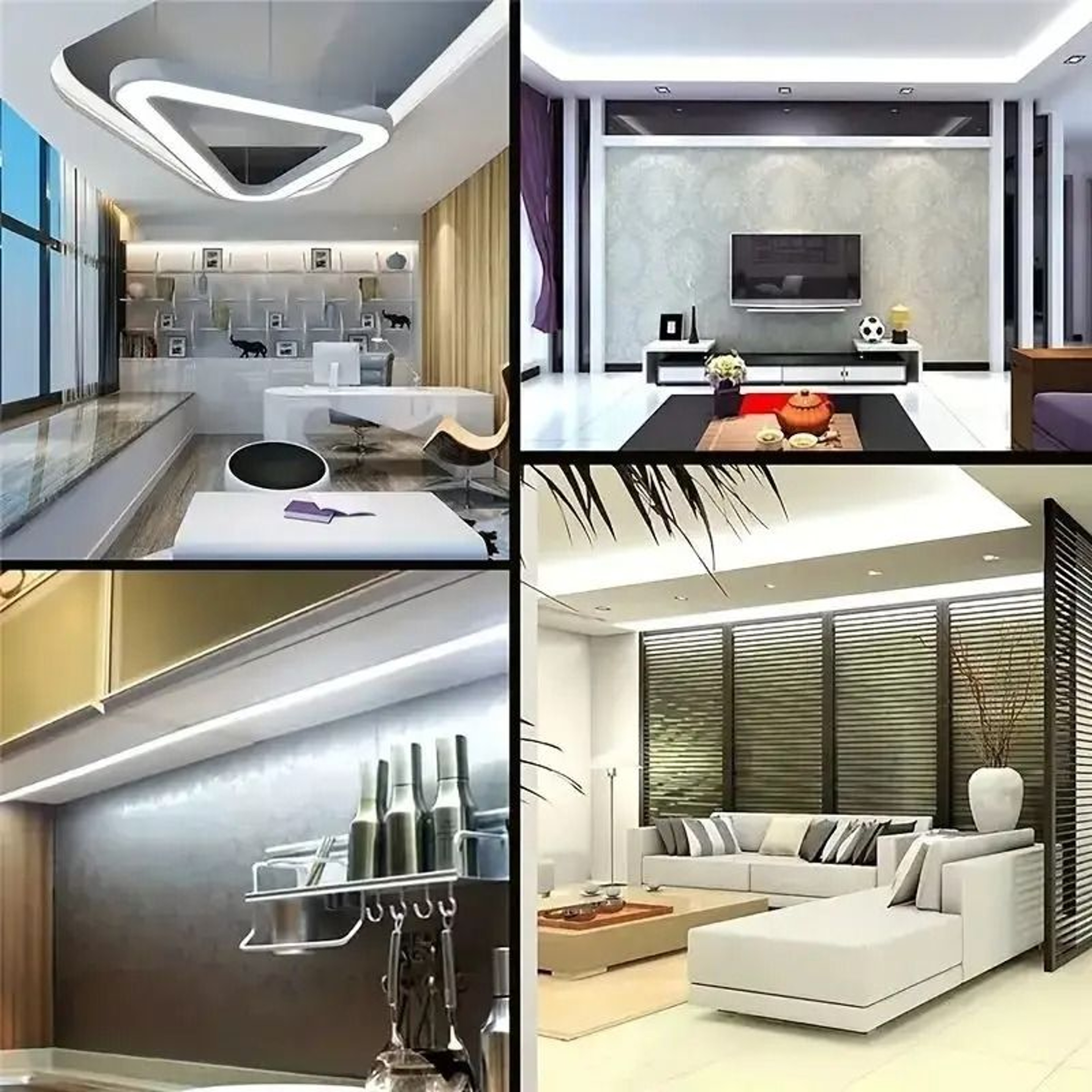 5V USB Touch Sensor Dimmable Flexible Silicone LED Neon Strip Light For Bedroom  DIY Accent Decor 5