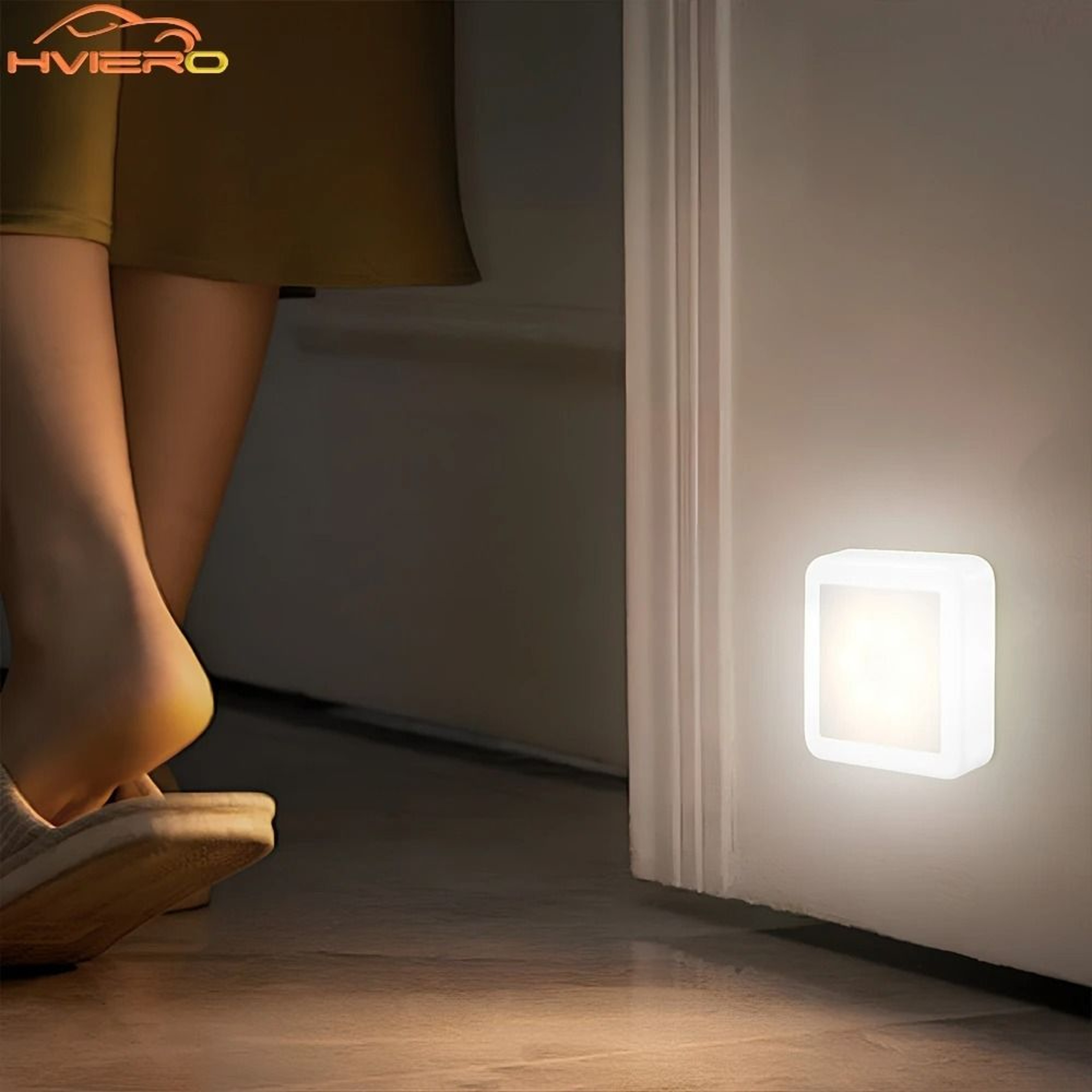 Smart Human Body Motion Sensor Wireless LED Night Light For Bedside Hallway Closet  Bathroom 0