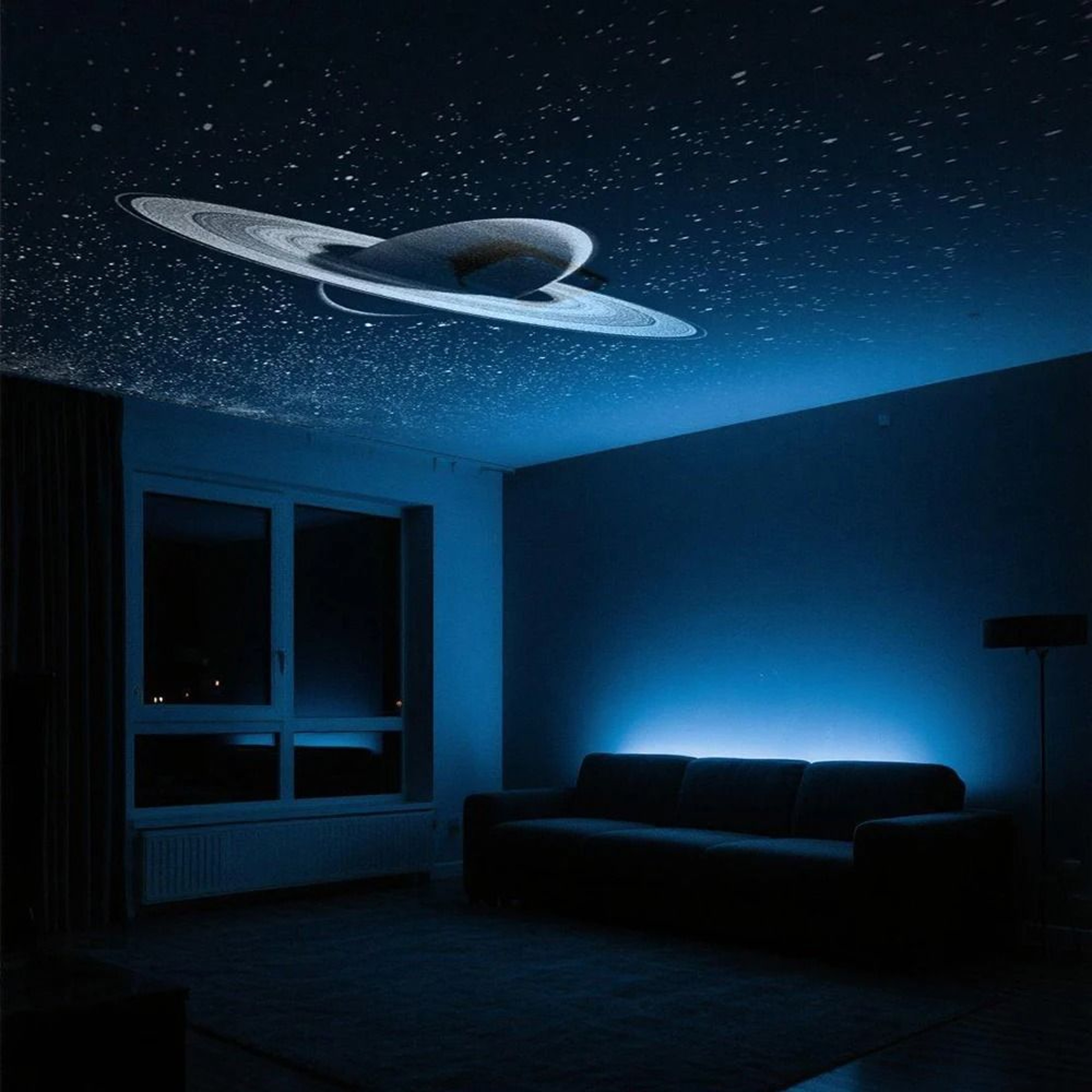 MultiScene Car Ambient Projection Light Large Range Adjustable Focus Roof Starry Atmosphere Lamp 1