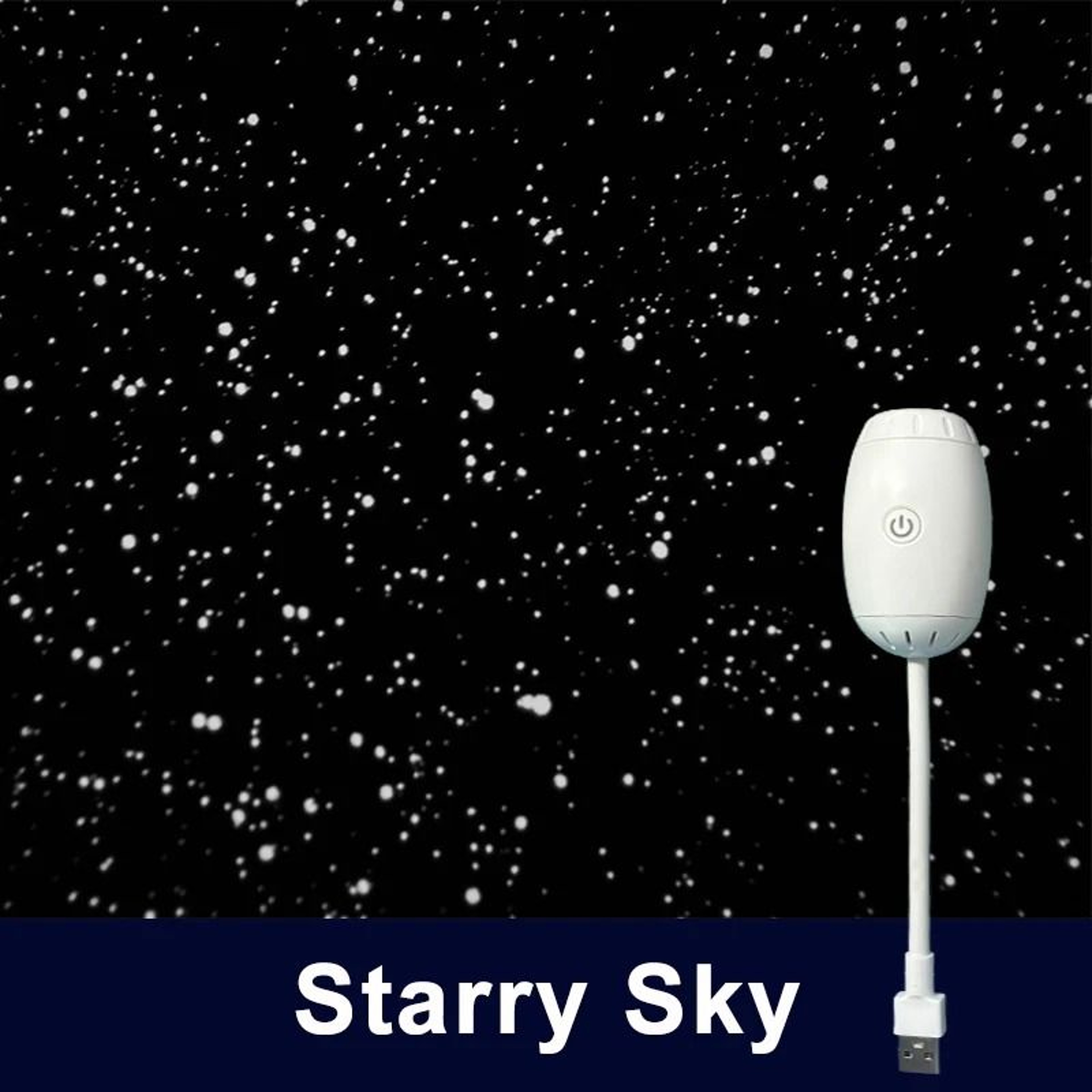 MultiScene Car Ambient Projection Light Large Range Adjustable Focus Roof Starry Atmosphere Lamp 6