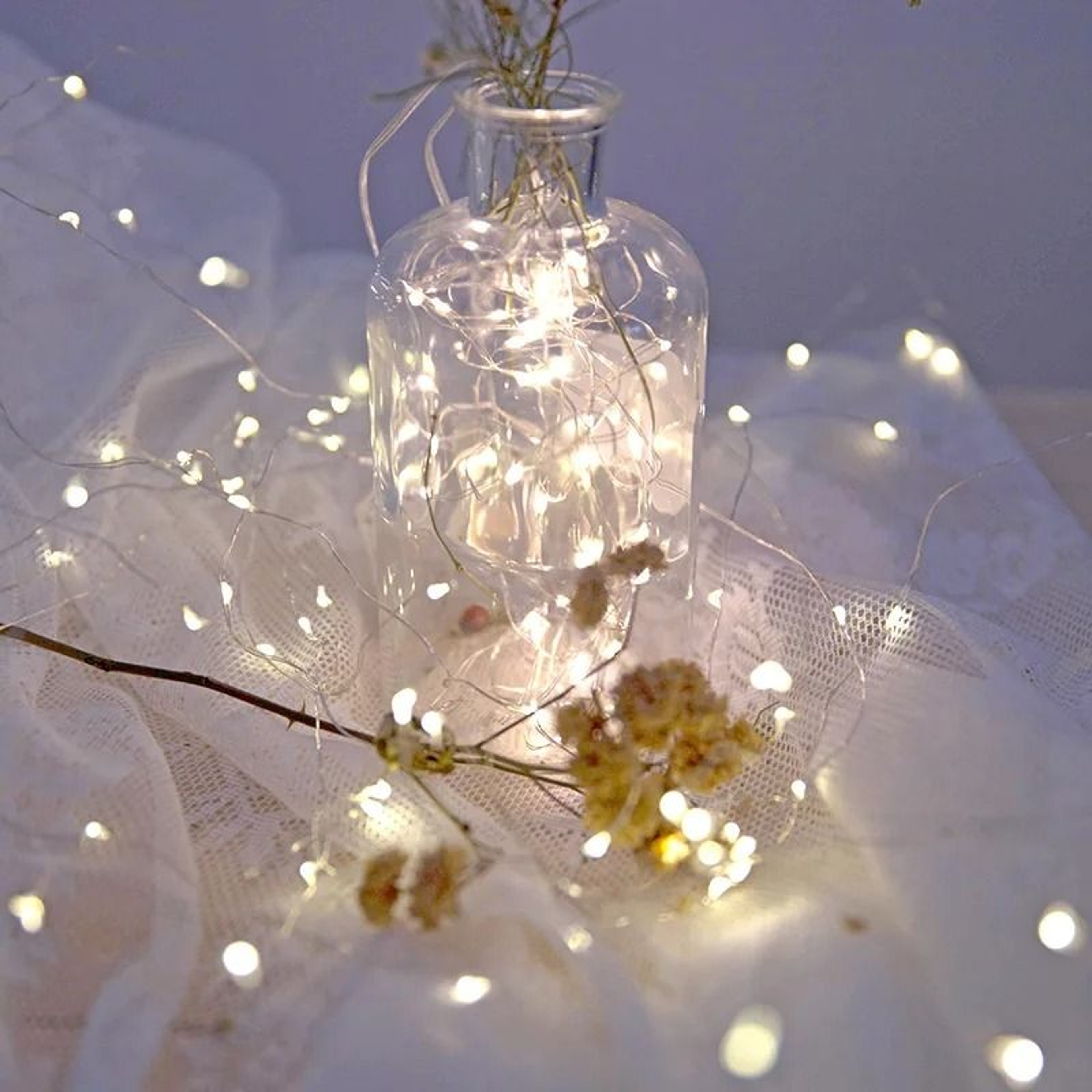 20M USBBattery Waterproof Copper Wire LED Fairy String Lights For Xmas Decor 1