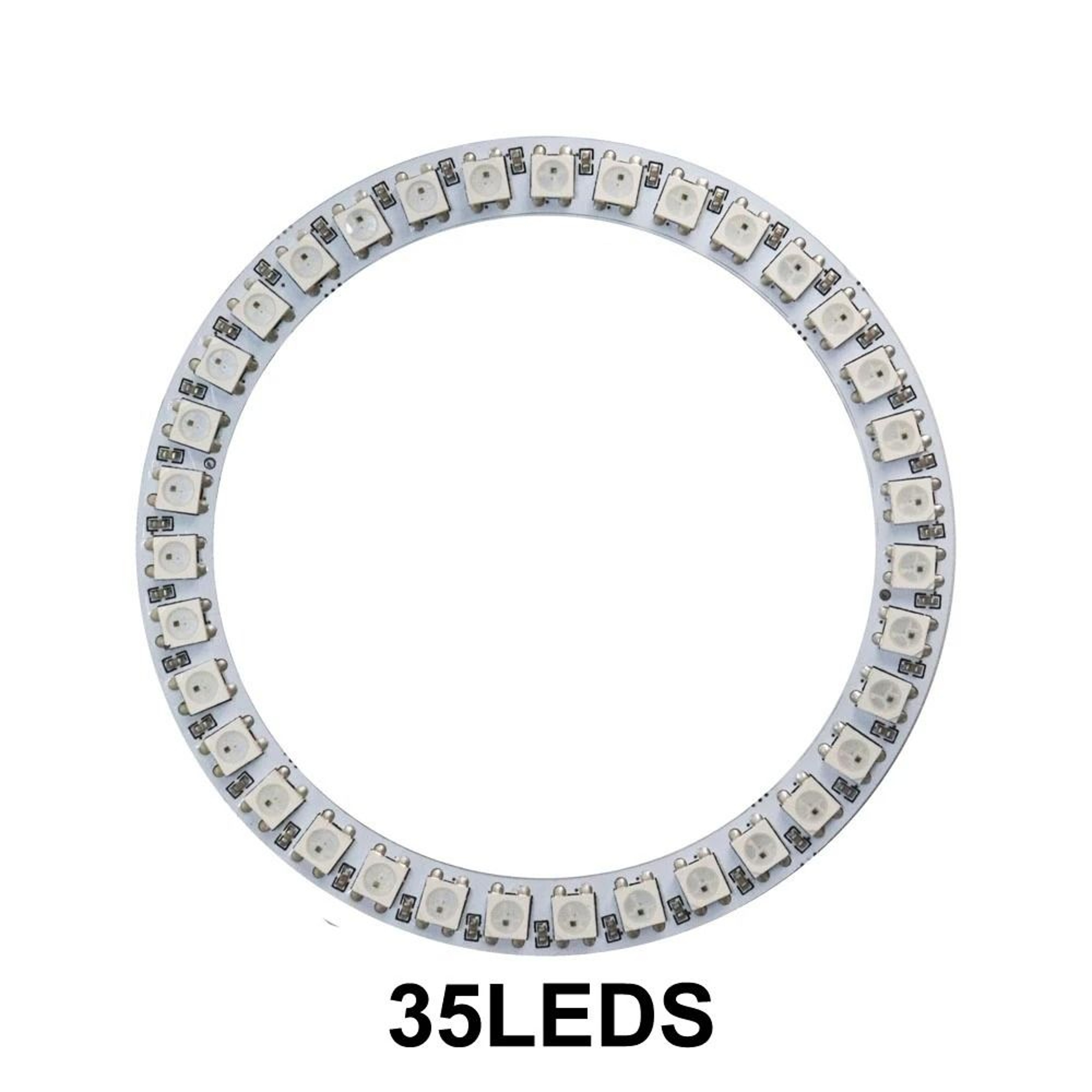 WS2812B Addressable RGB LED Ring Kit With SP110E Bluetooth Controller  5V USB Cable 25