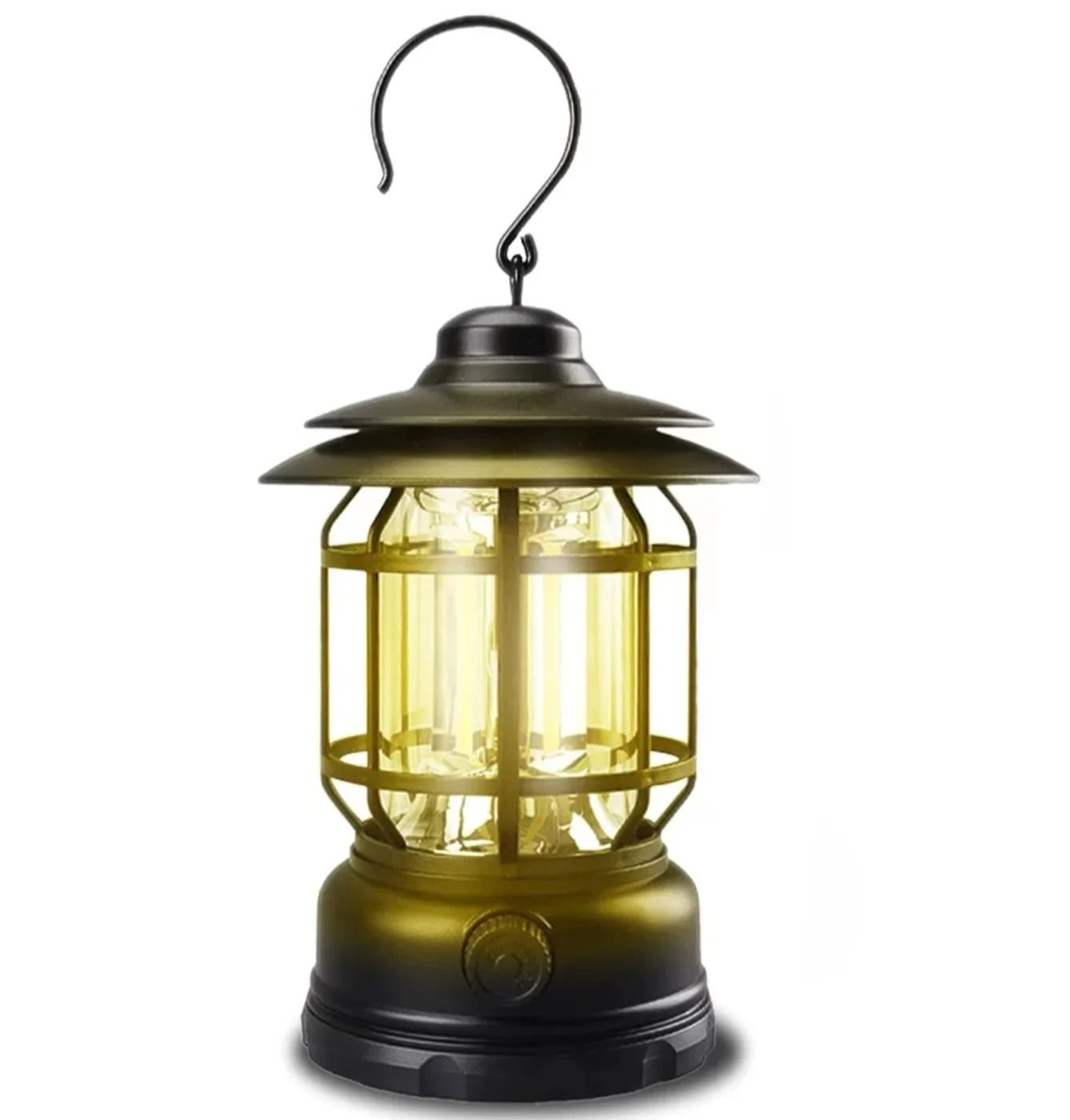 Rechargeable COB LED Camping Lantern With Stepless Dimming Waterproof Indoor  Outdoor Lamp 1