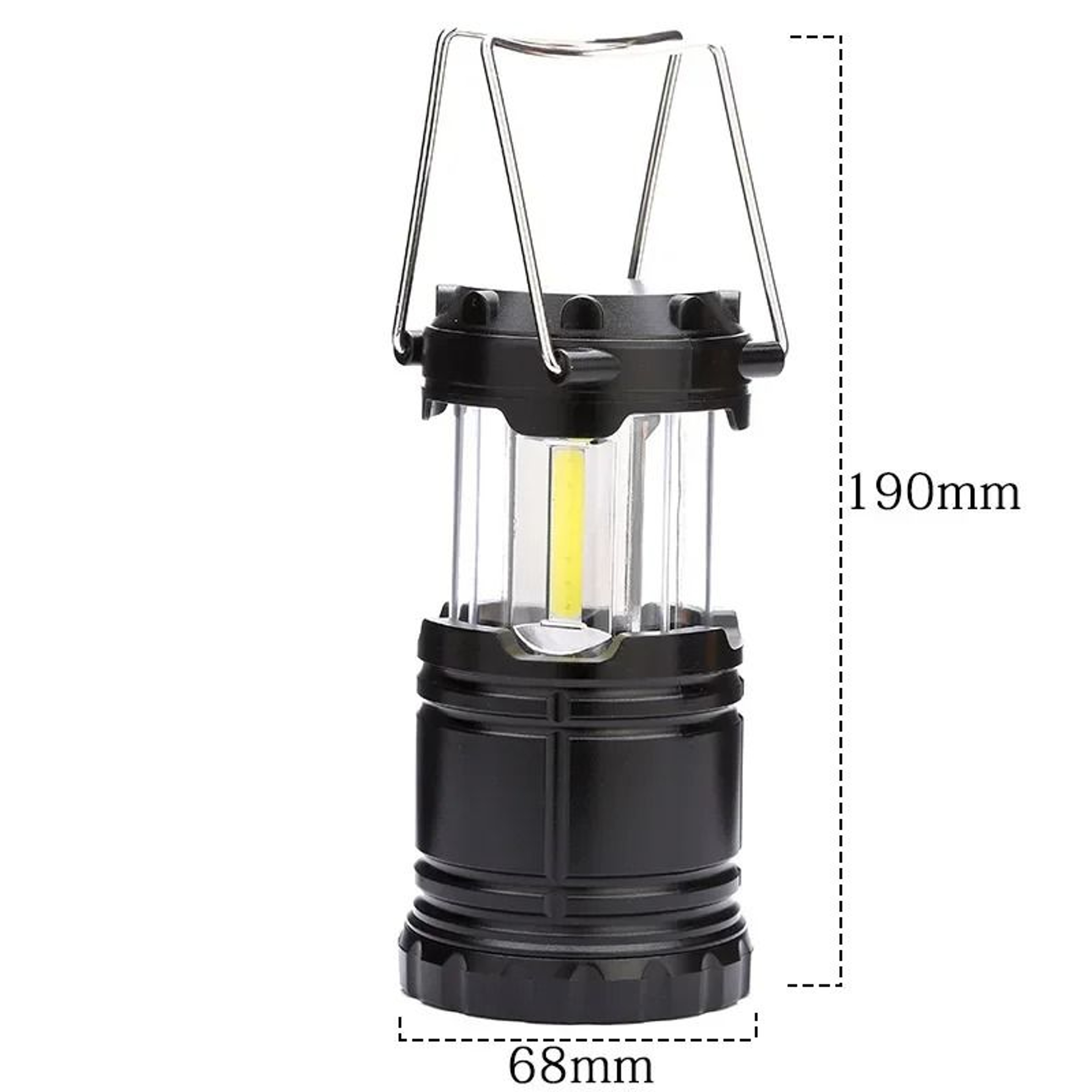 Mini 3COB Telescopic LED Camping Tent Lantern  Waterproof Emergency Light 7