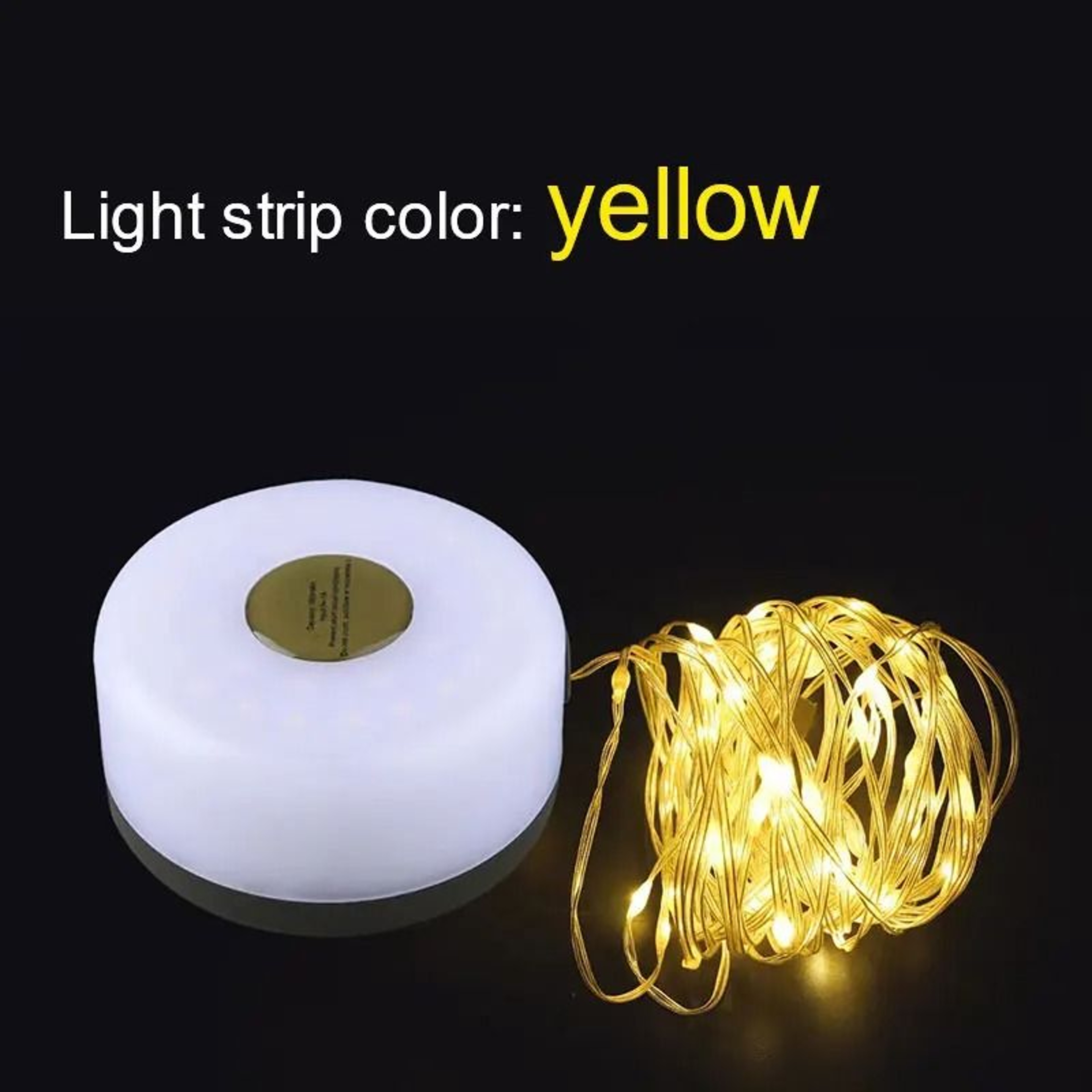 8m Rechargeable Portable Camping LED String Light  Outdoor Tent Decor Lamp 1800mAh 3