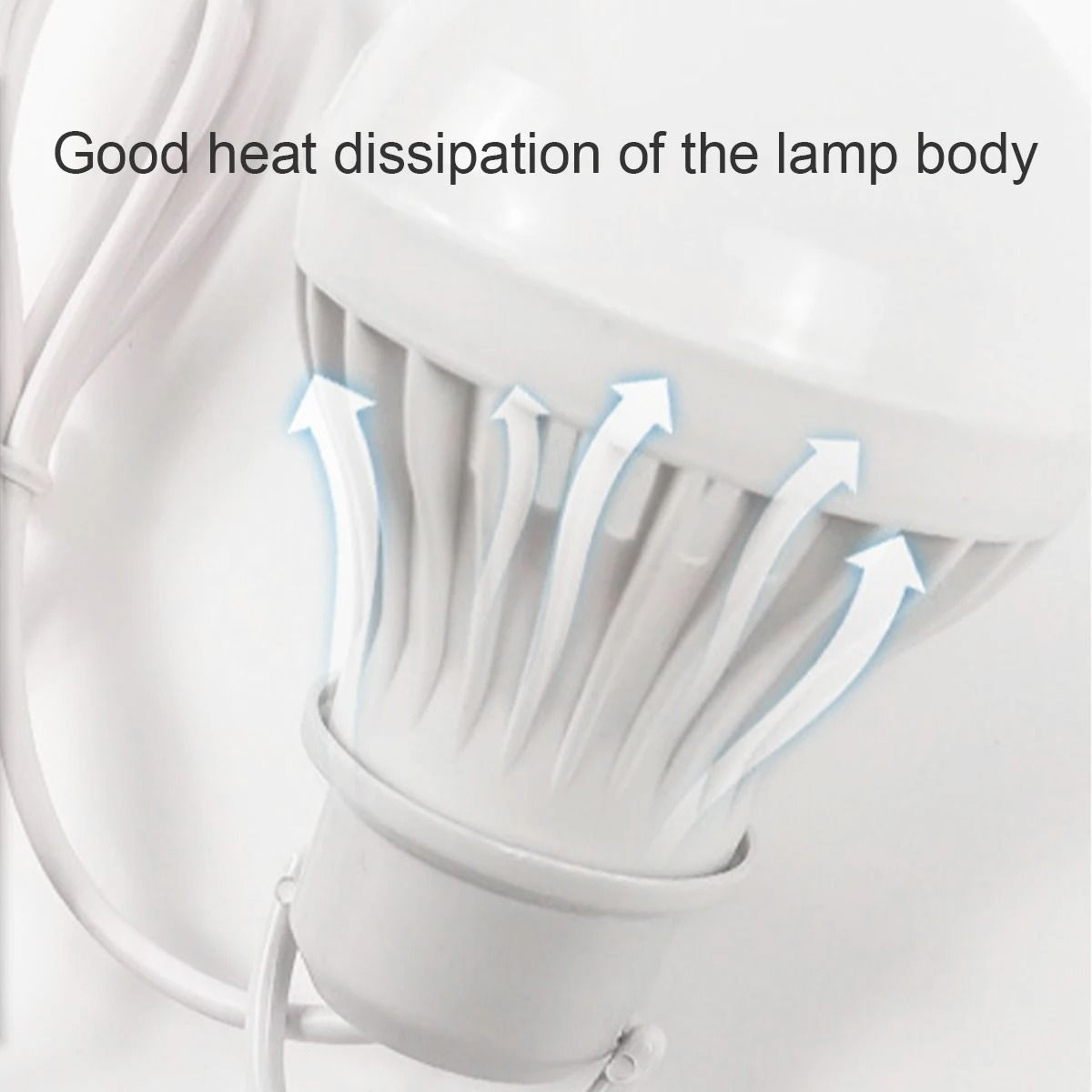 5V USBPowered LED Camping Light Bulb With 12m Cable  Battery Clip Line 3W12W 4