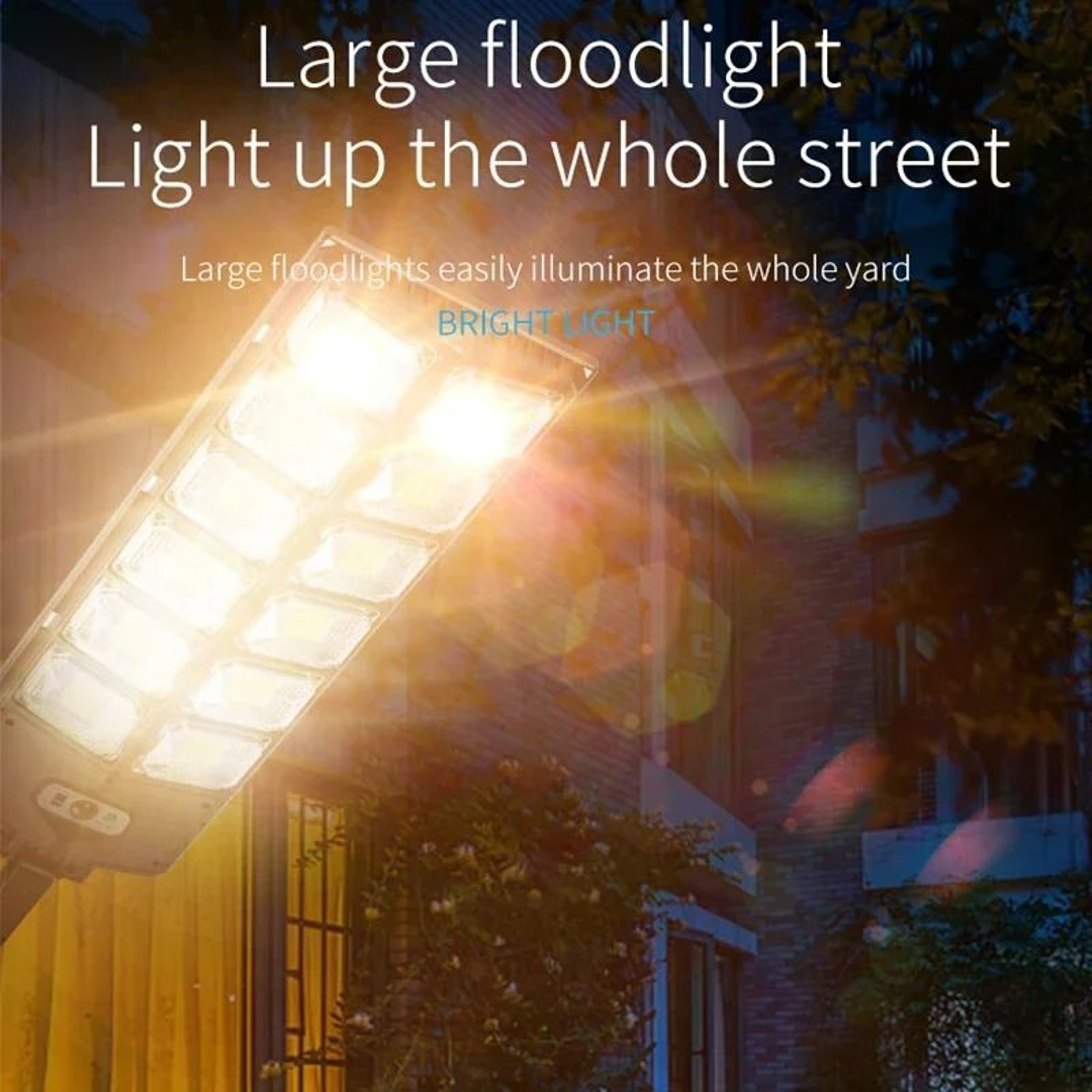 LED Super Bright Solar Outdoor Motion Sensor Security Flood Lights Waterproof Garden Yard  Garage L 5