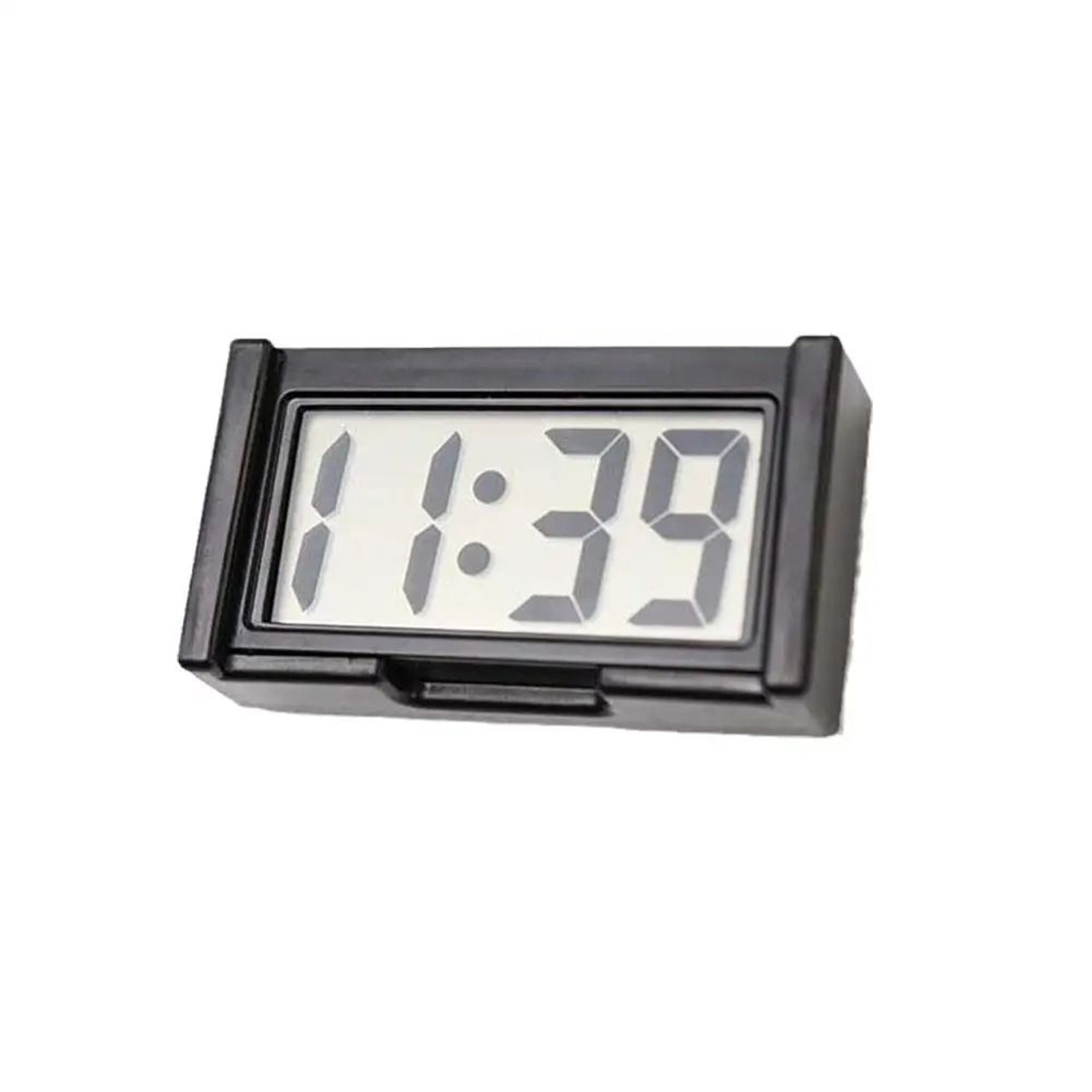 Mini Digital Car Clock Large Screen Dashboard SelfAdhesive Electronic Time Display Ornament 4