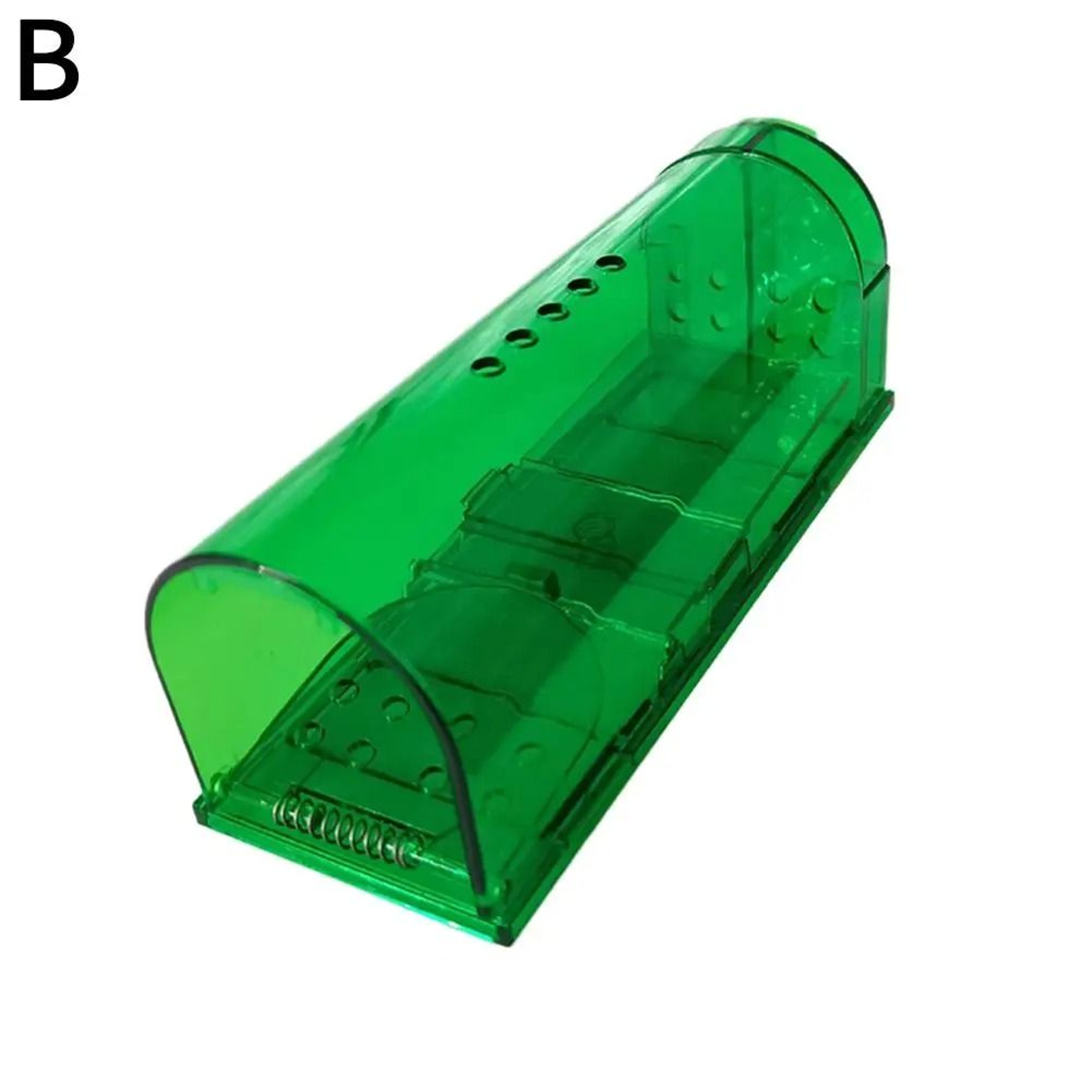 Smart SelfLocking Mousetrap Safe Transparent Household Rodent Catcher Control Cage 6