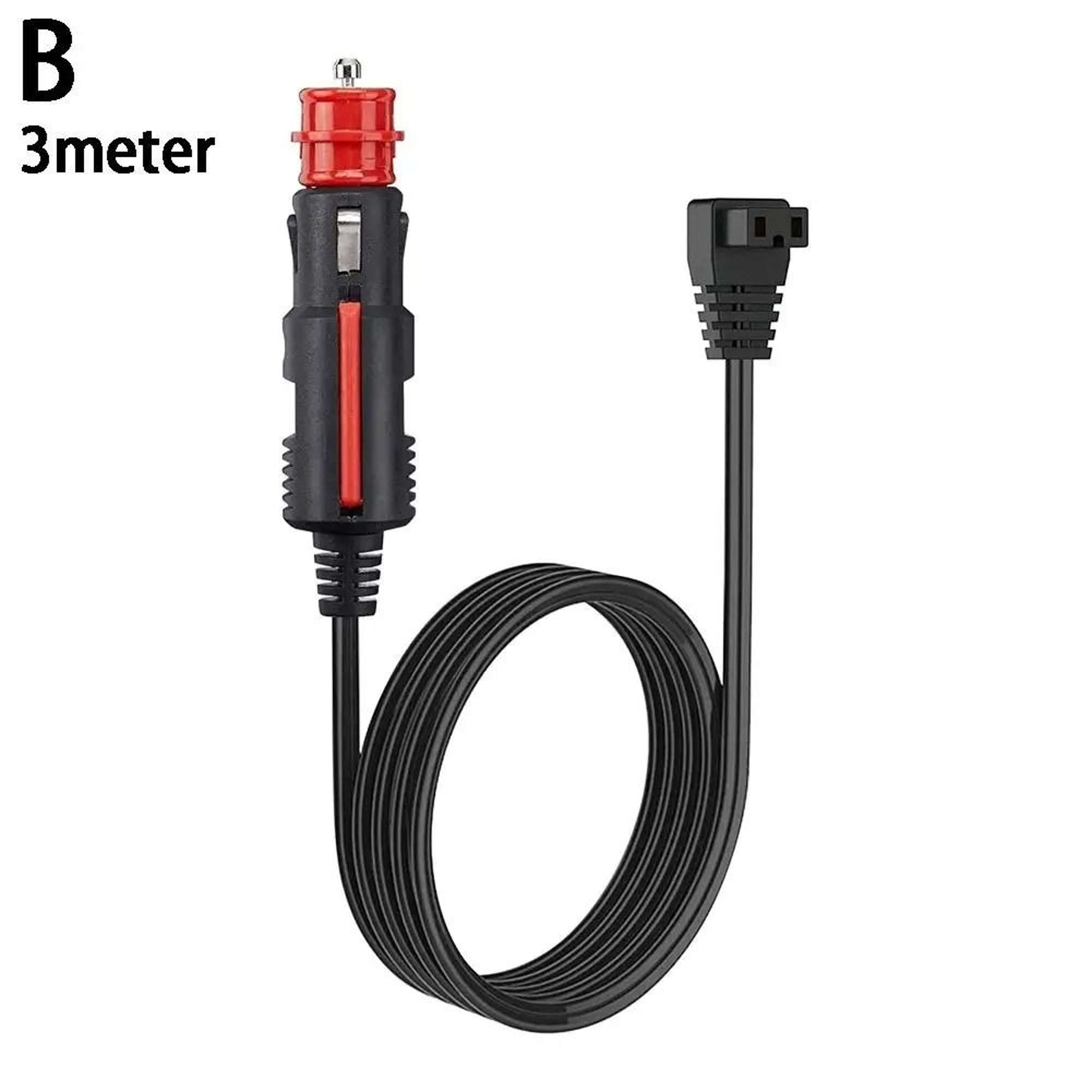 Car Fridge Cigarette Lighter Cable Replacement Line 12A Power Extension Cord 11