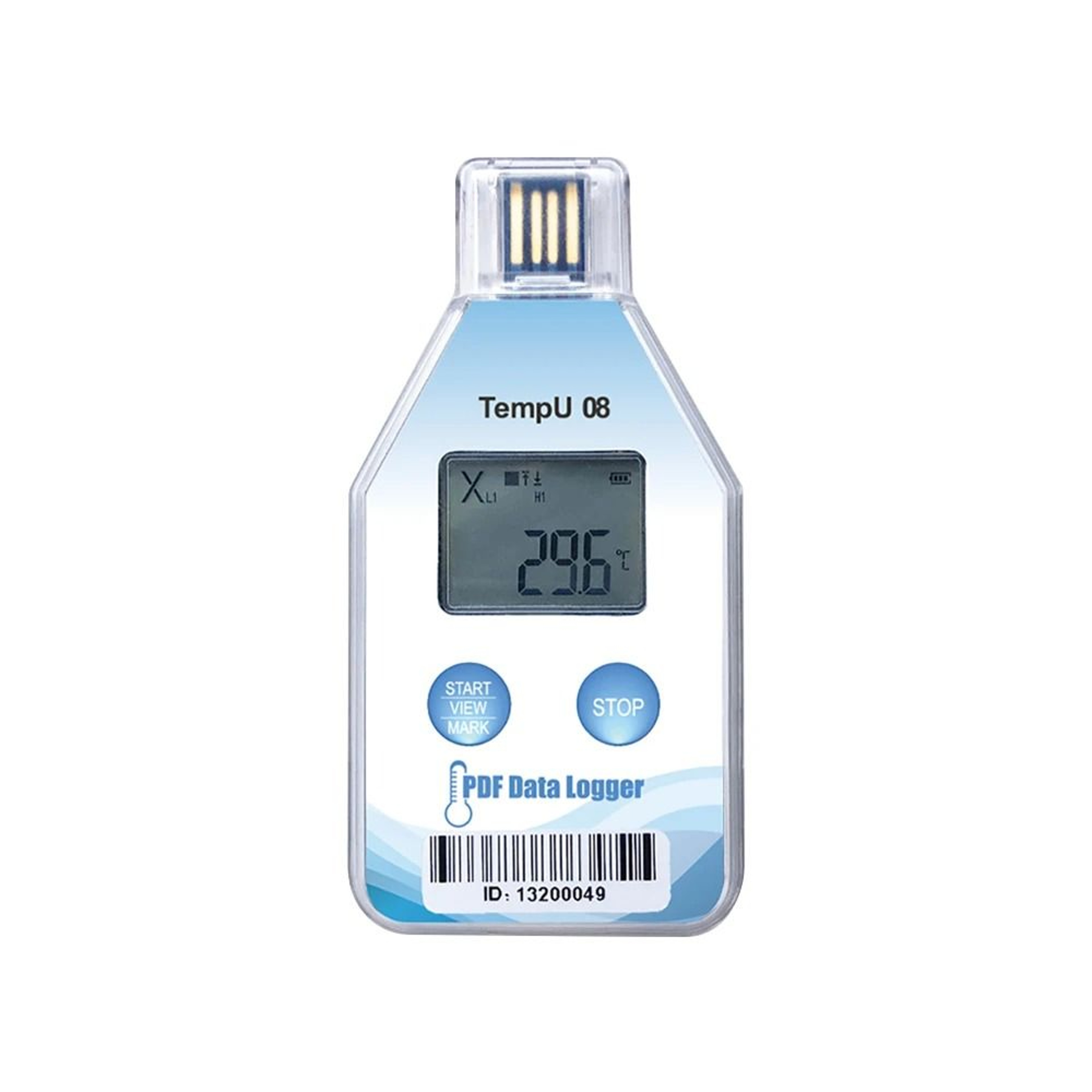 Digital USB Temperature  Humidity Data Logger HighPrecision PDF Storage Transport Recorder 6