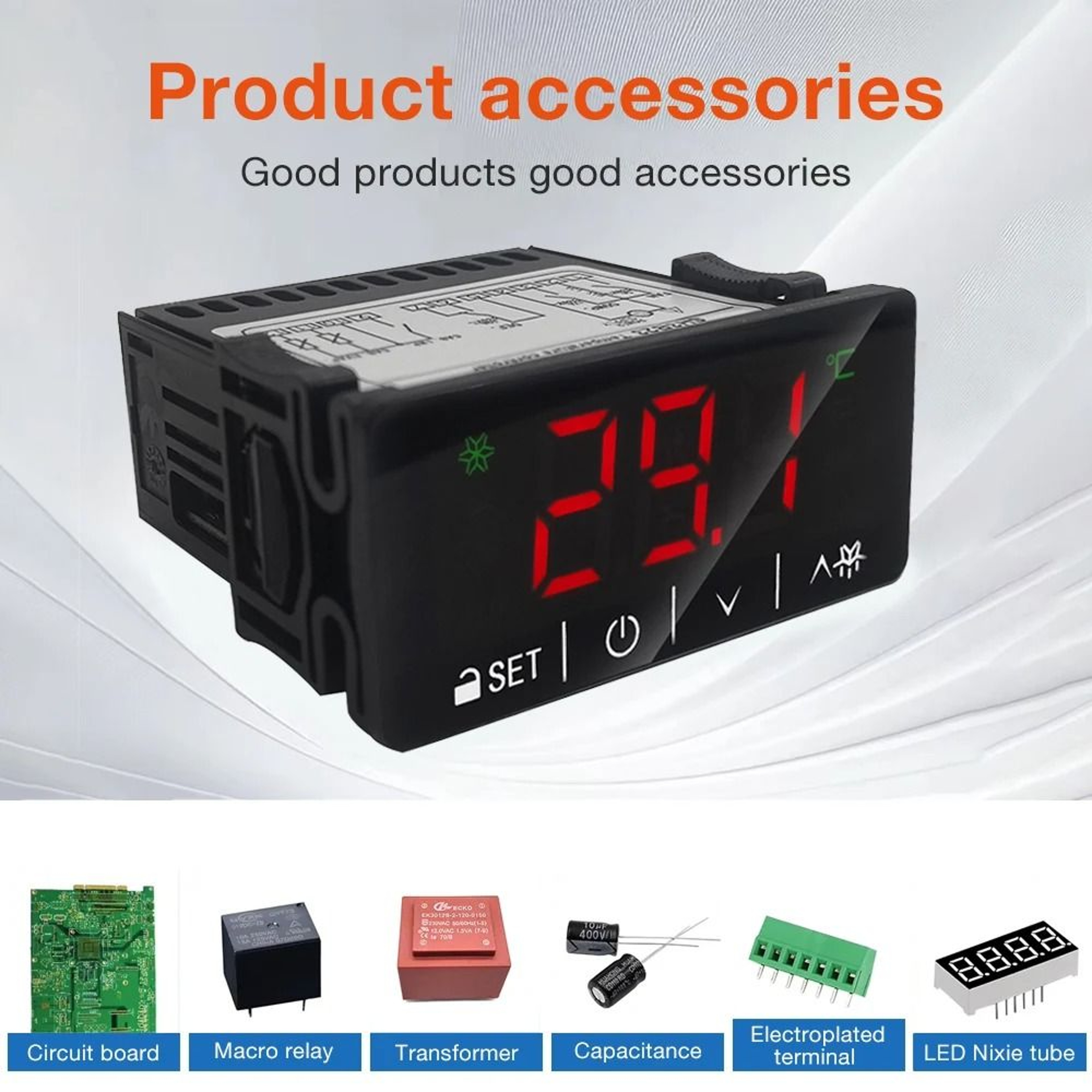 220V Digital Thermostat Microcomputer Temperature Controller For Commercial Refrigeration Freezer   5