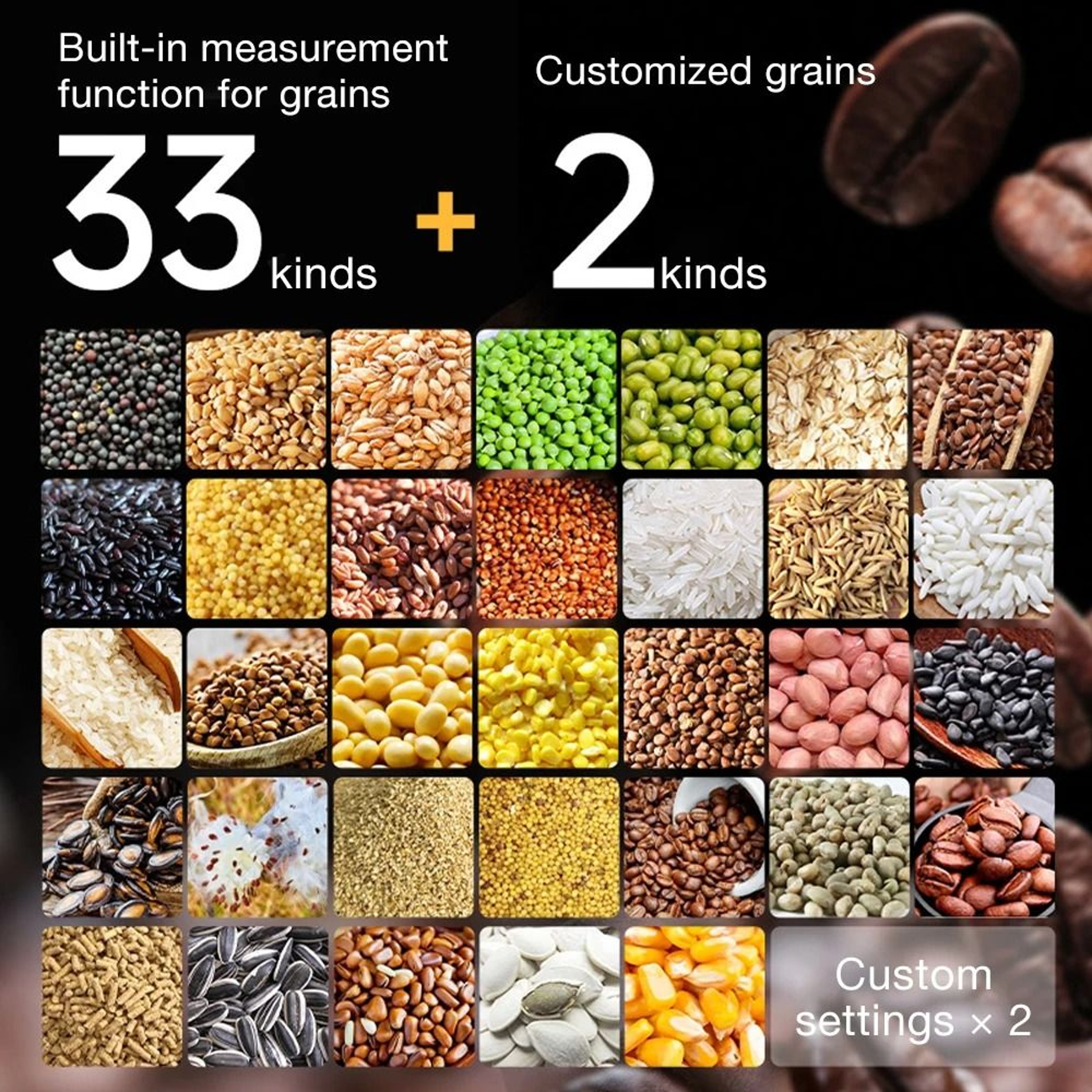 35Type Grain Moisture Tester Humidity Meter For Corn Wheat  Coffee Beans 1