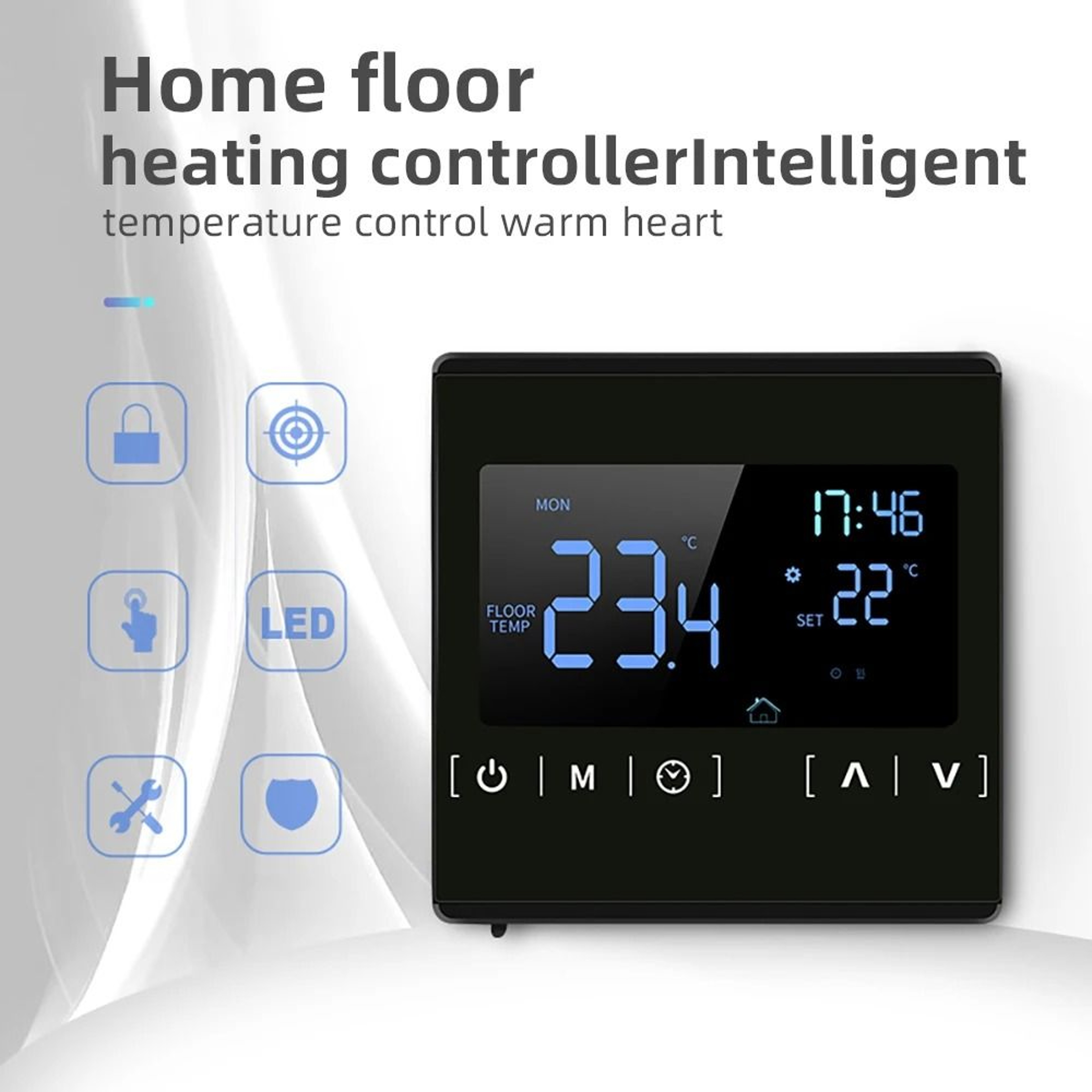 Tuya WiFi Smart Thermostat Controller For Electric Floor Heating Water  Gas Boiler Alexa  Google Ho 0