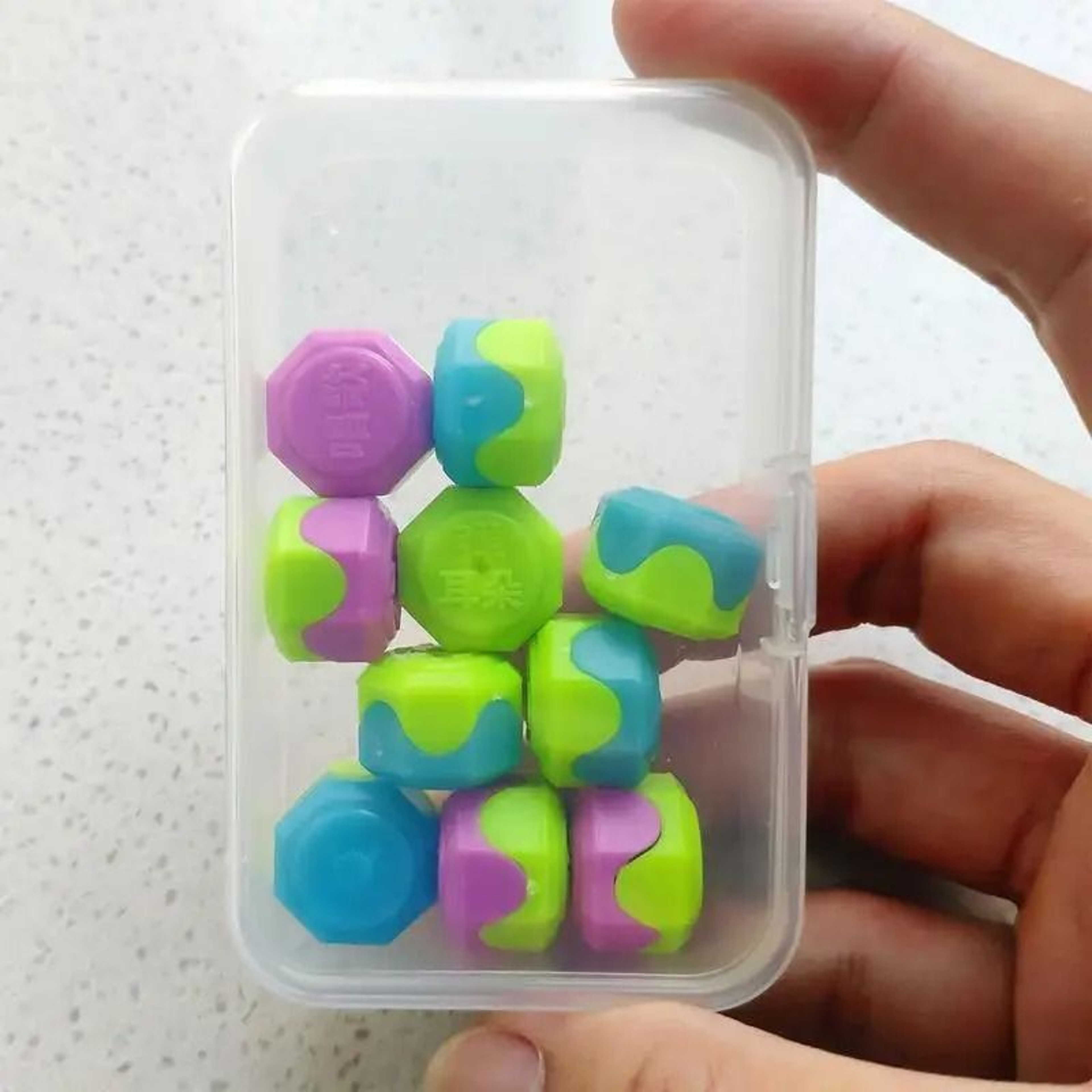Gonggi Korean Traditional Game Stones Set Interactive Hand Eye Coordination Throw  Catching Toy 4