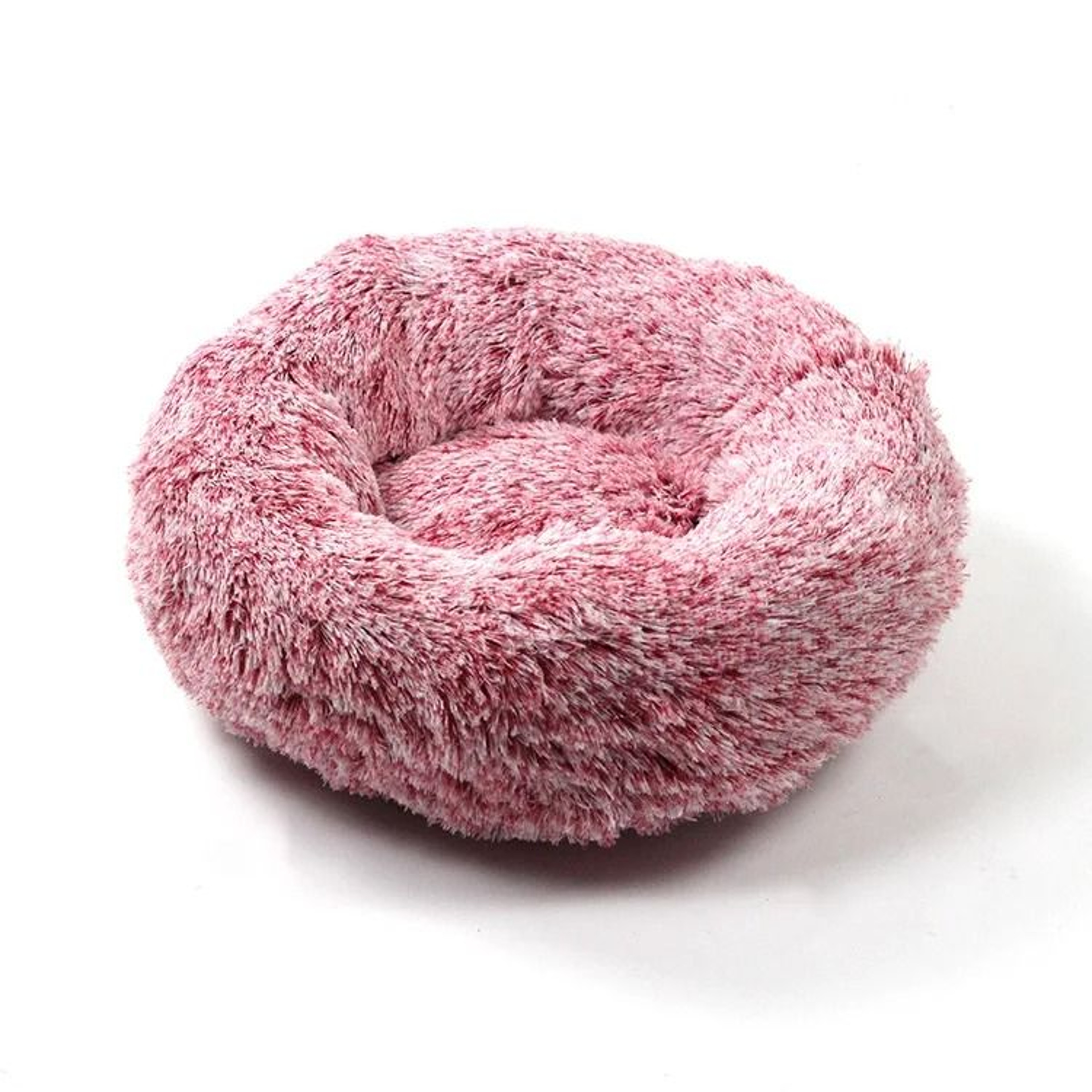 Home Plush Winter Warm Round Cat  Dog Bed Nest Detachable Washable Cushion 40cm 11
