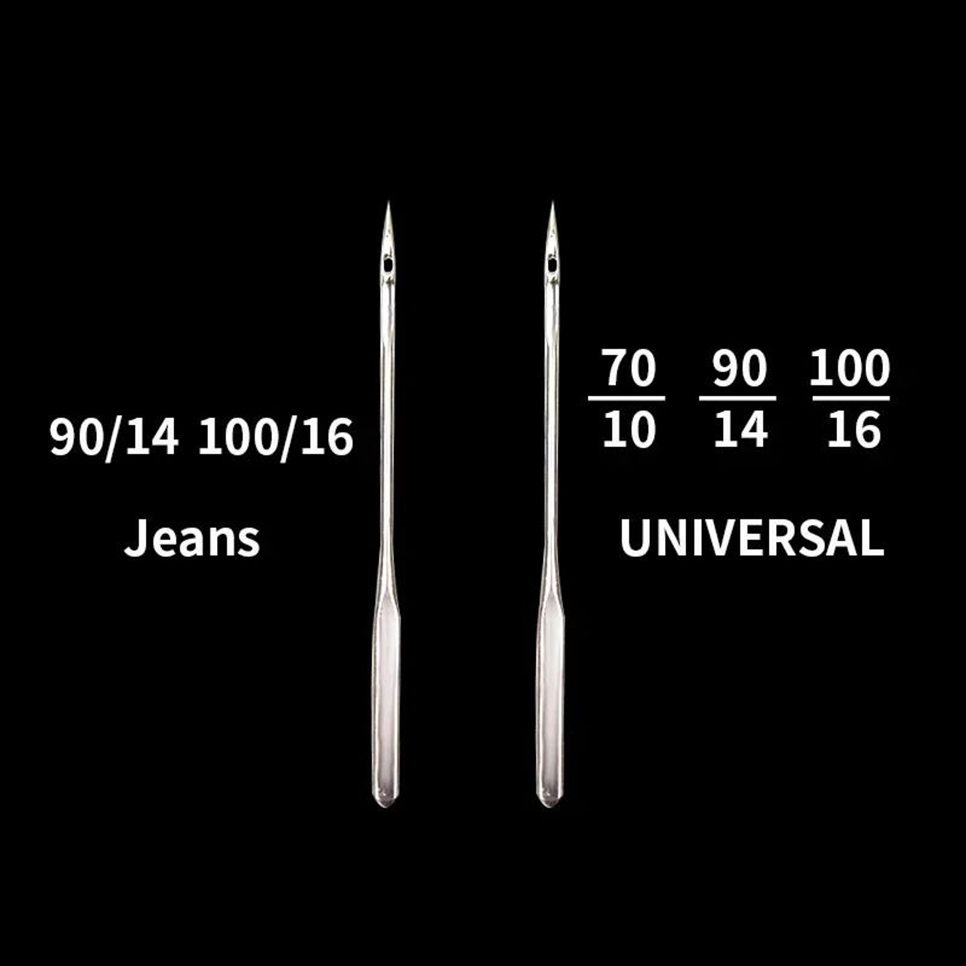 20Piece Universal Home Sewing Machine Needles Set Ball Point  Heavy Duty Jeans Needles 3