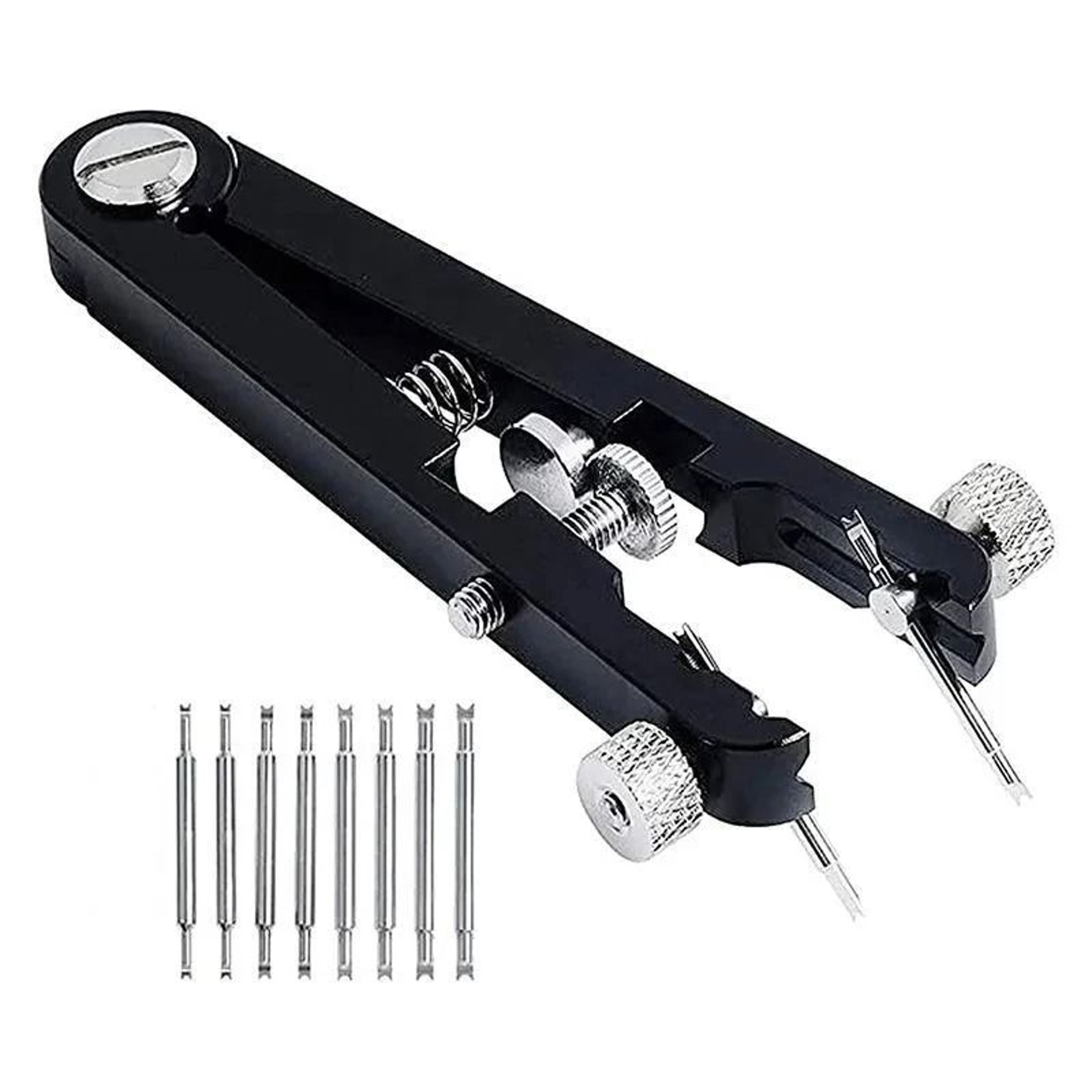 Watch Spring Bar Plier Tool Kit Spring Bar Tweezer Repair Set For Wristband Removal  Strap Replacem 4