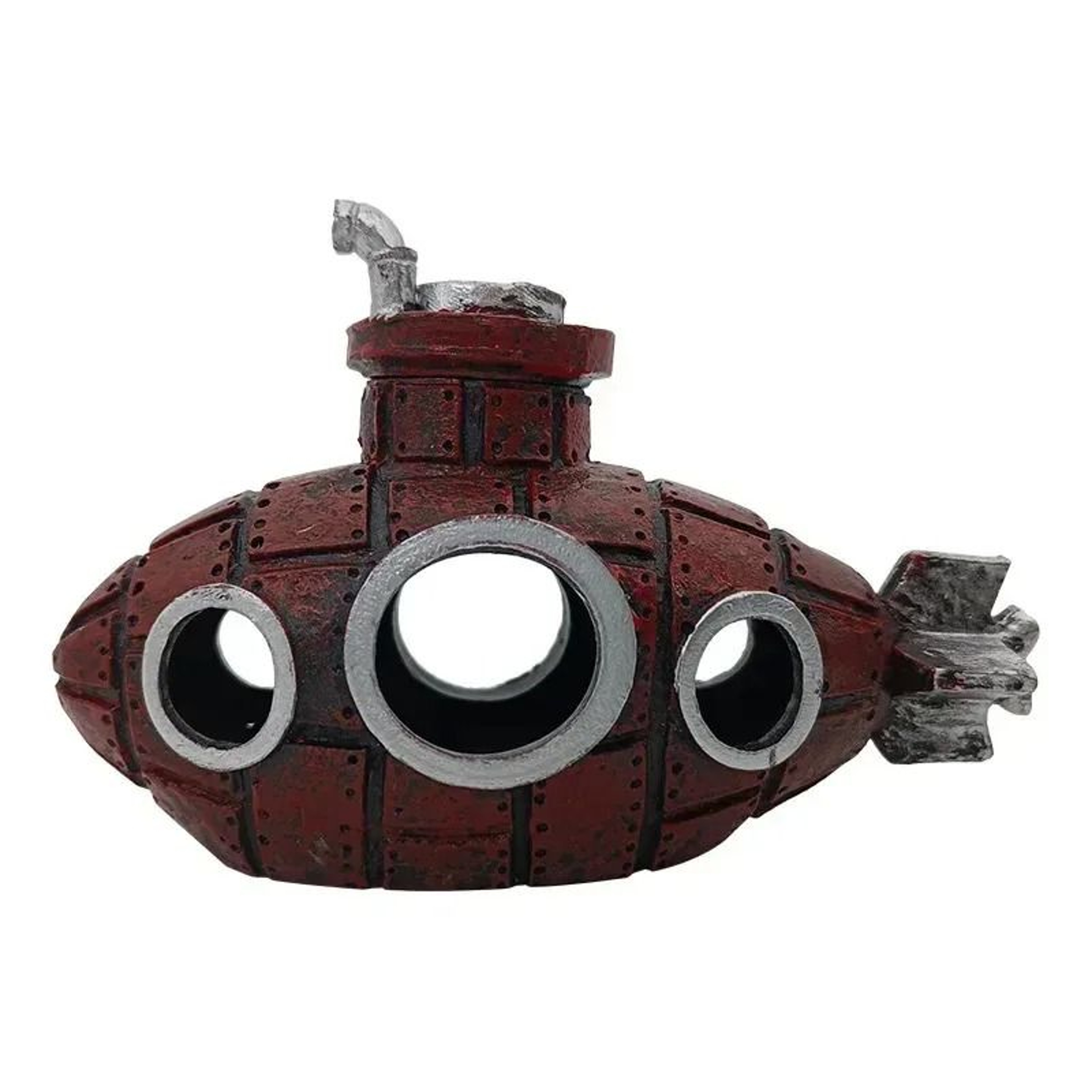 Resin Submarine Aquarium Ornament Fish Tank Decoration  Shrimp Shelter Cave 5
