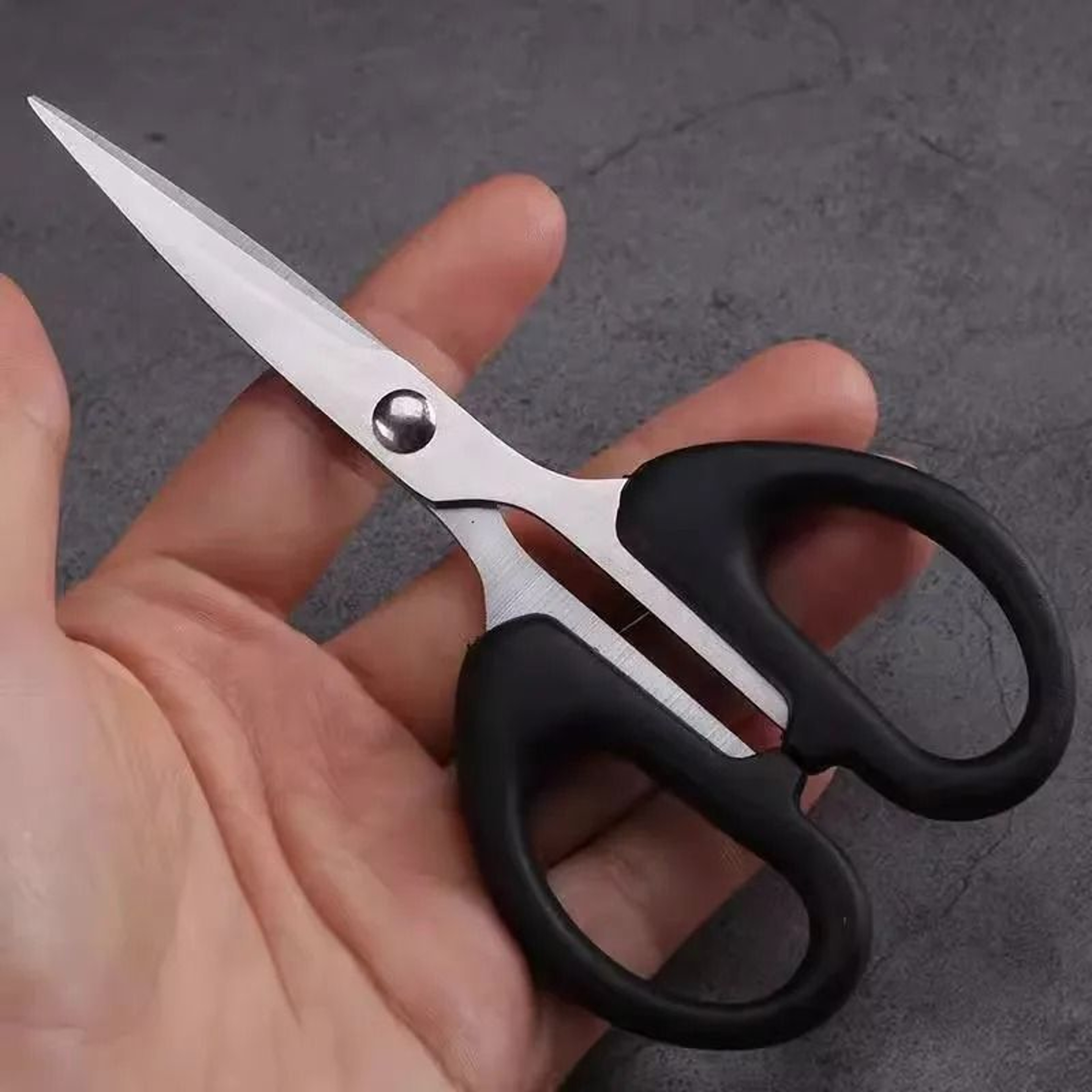 3Piece MultiFunctional Stainless Steel Kitchen Scissors  Chicken Bone Shears Set 3