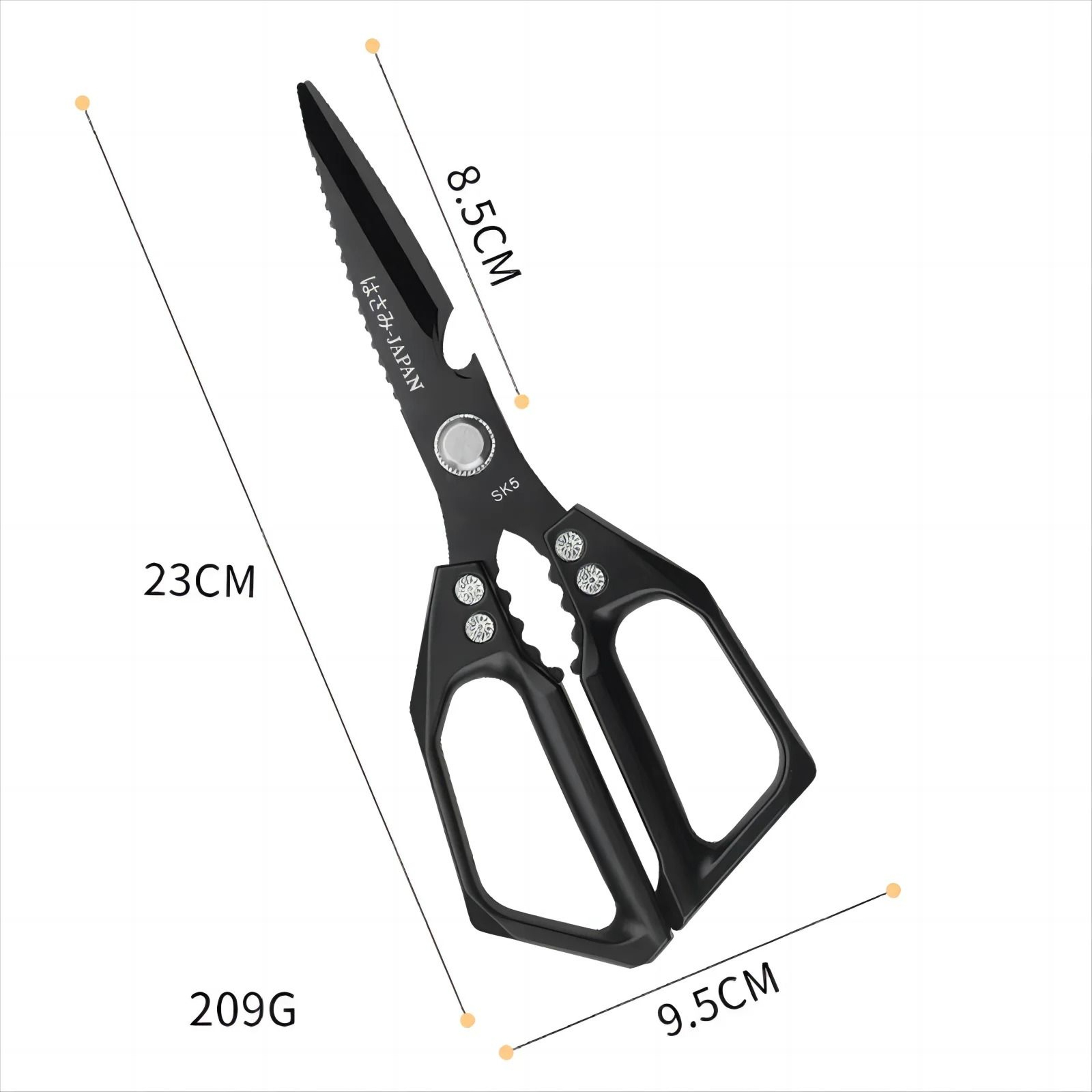 MultiFunctional Stainless Steel Kitchen Scissors For Chicken Fish  Meat 3
