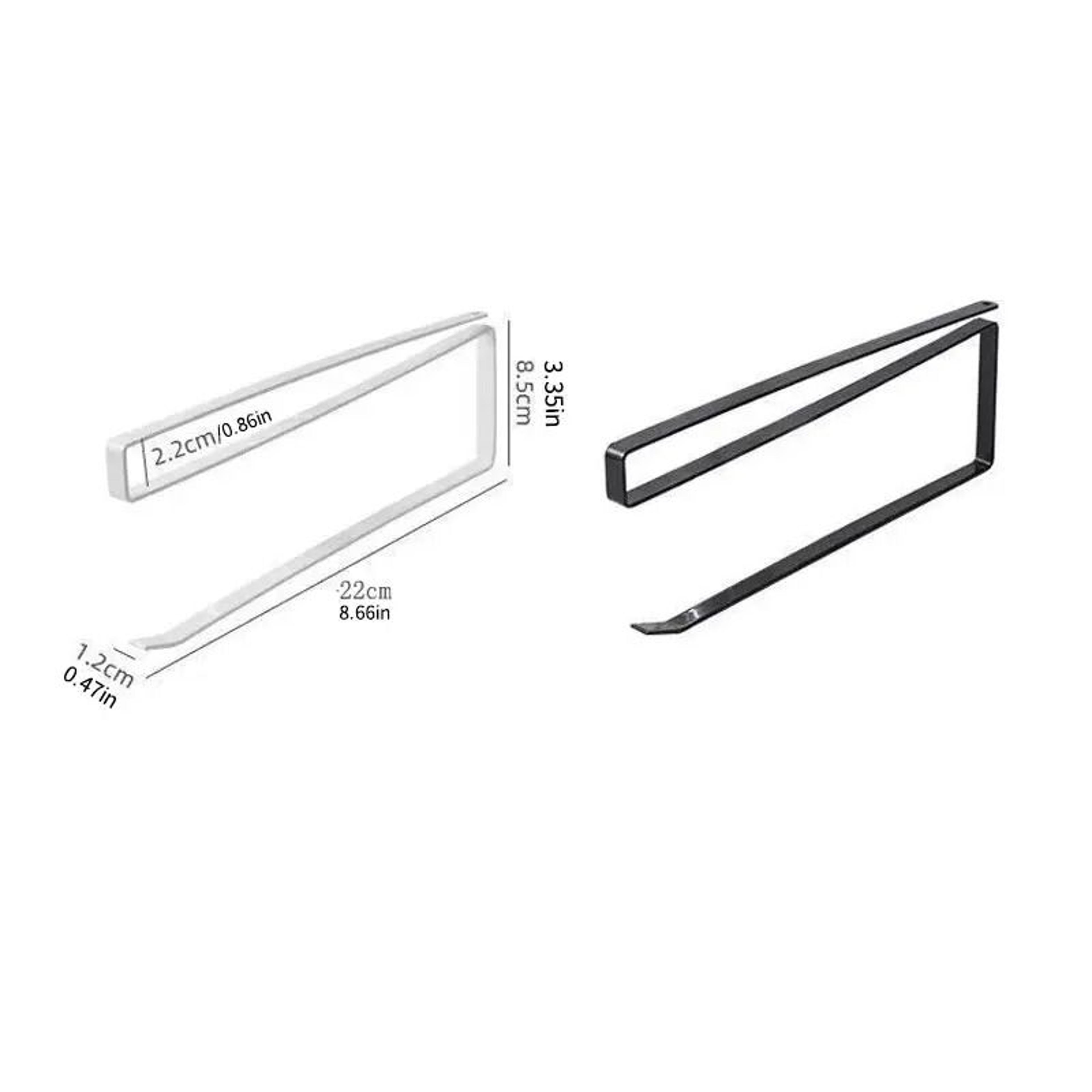 UnderCabinet Paper Towel Holder  Cling Film Storage Rack 5